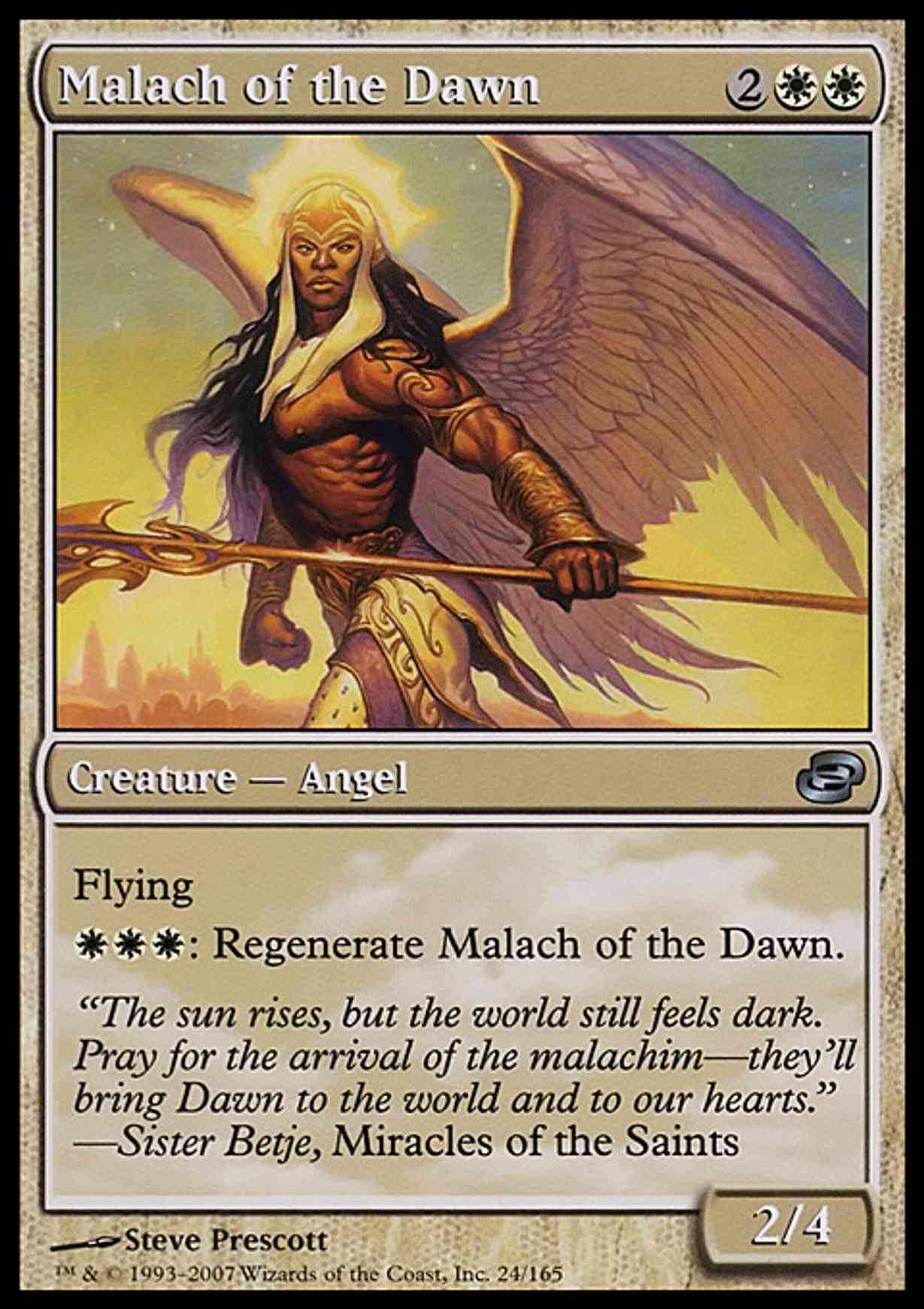 Malach of the Dawn magic card front