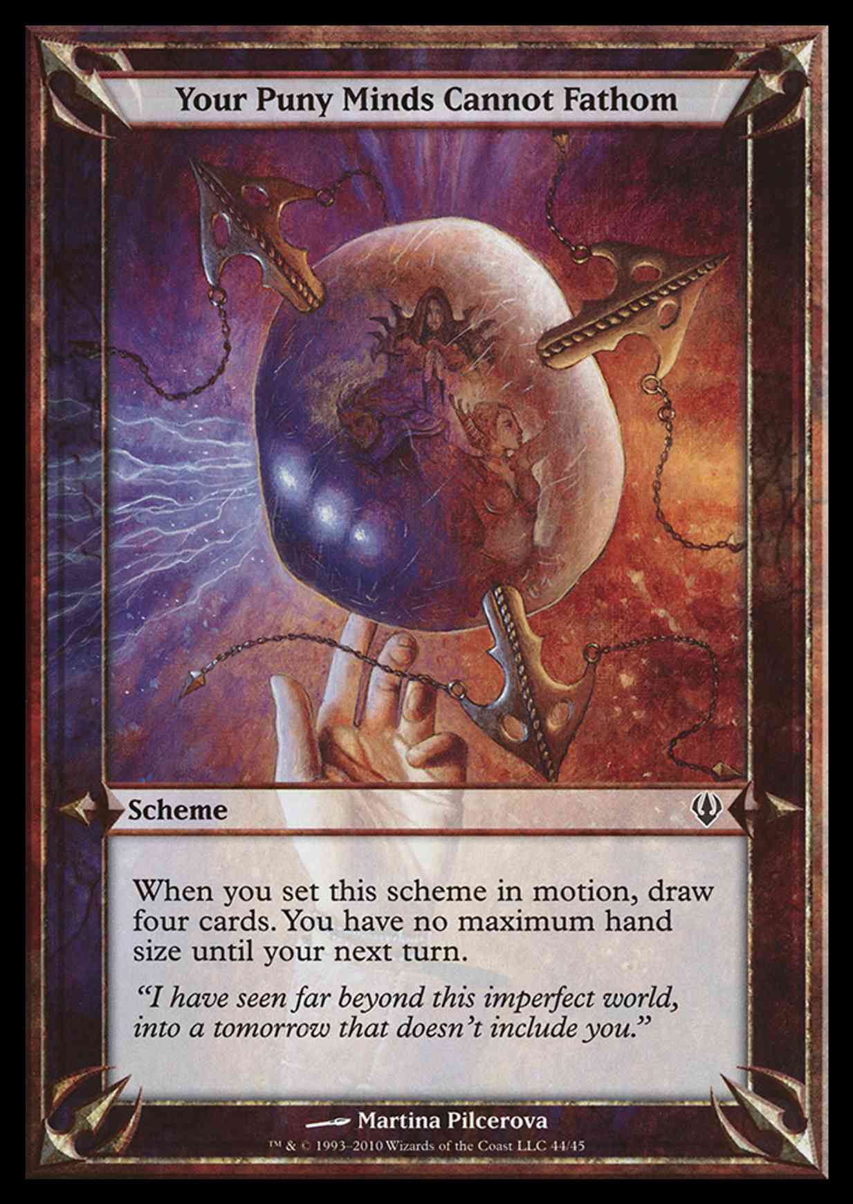 Your Puny Minds Cannot Fathom (Archenemy) magic card front