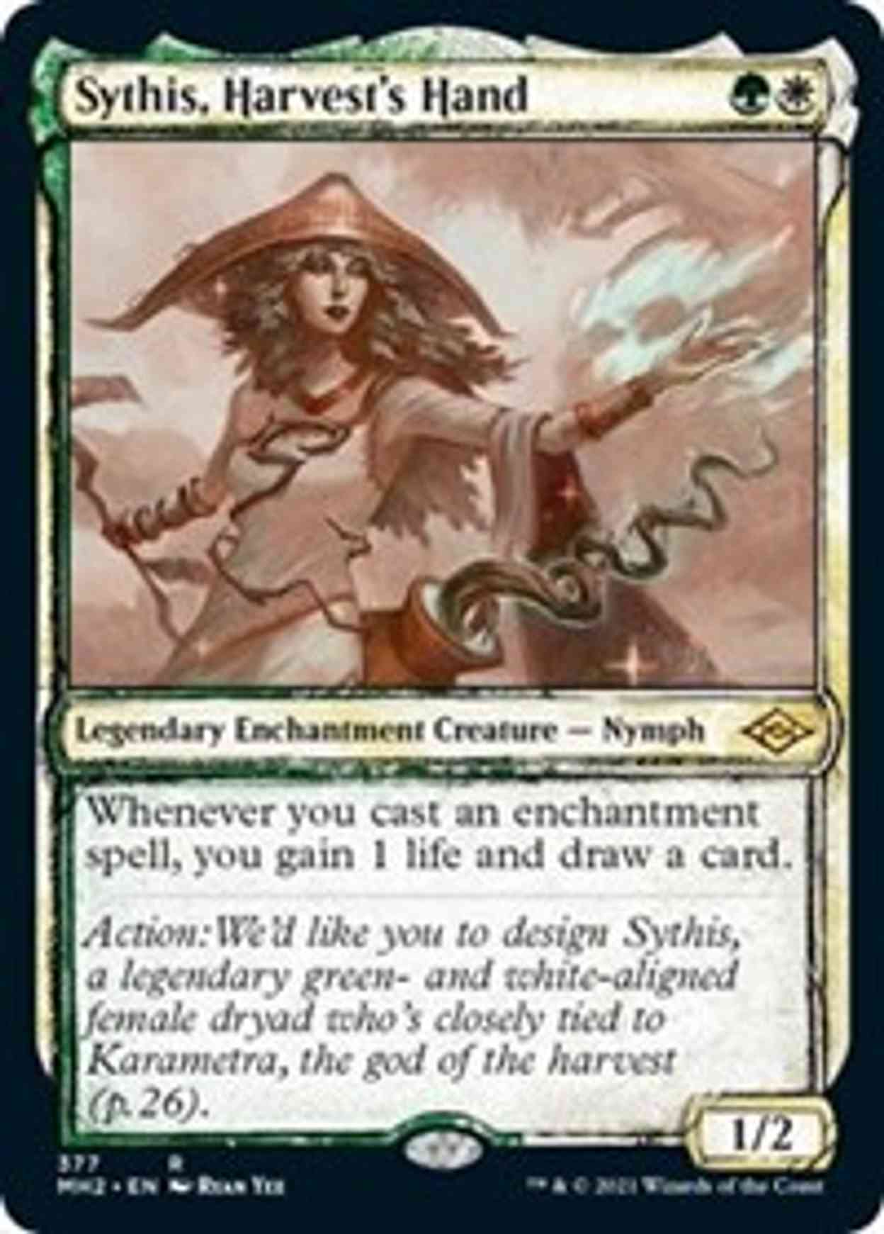 Sythis, Harvest's Hand (Showcase) magic card front