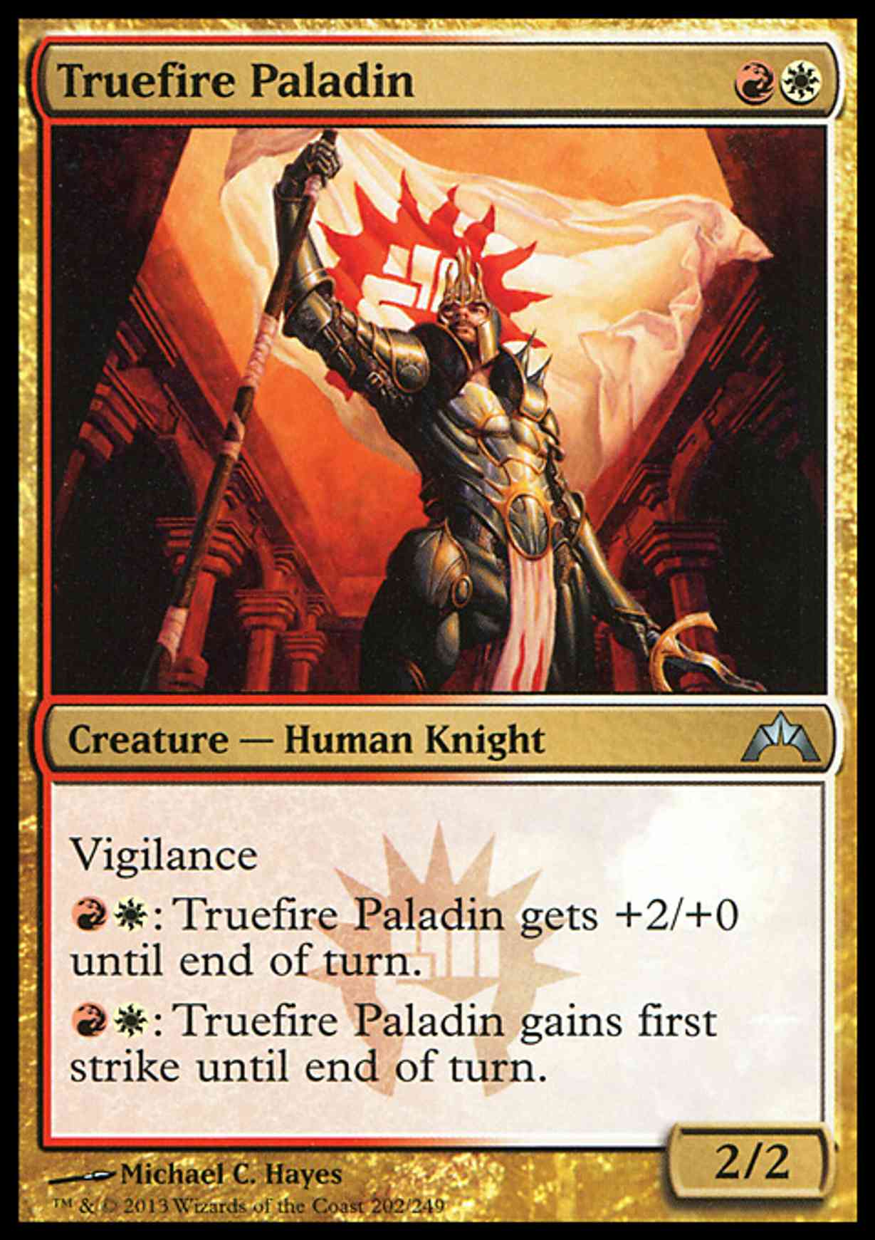 Truefire Paladin magic card front