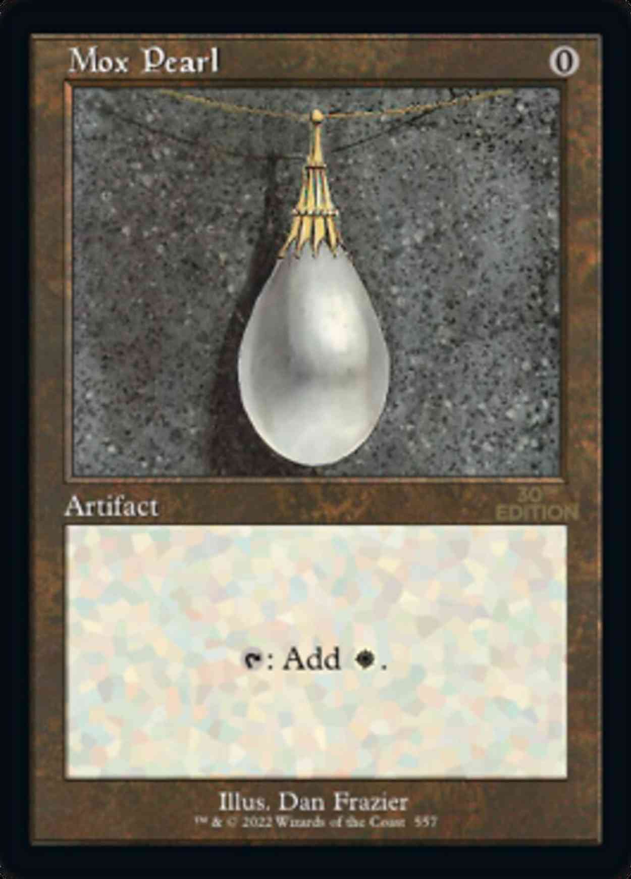 Mox Pearl (Retro Frame) magic card front
