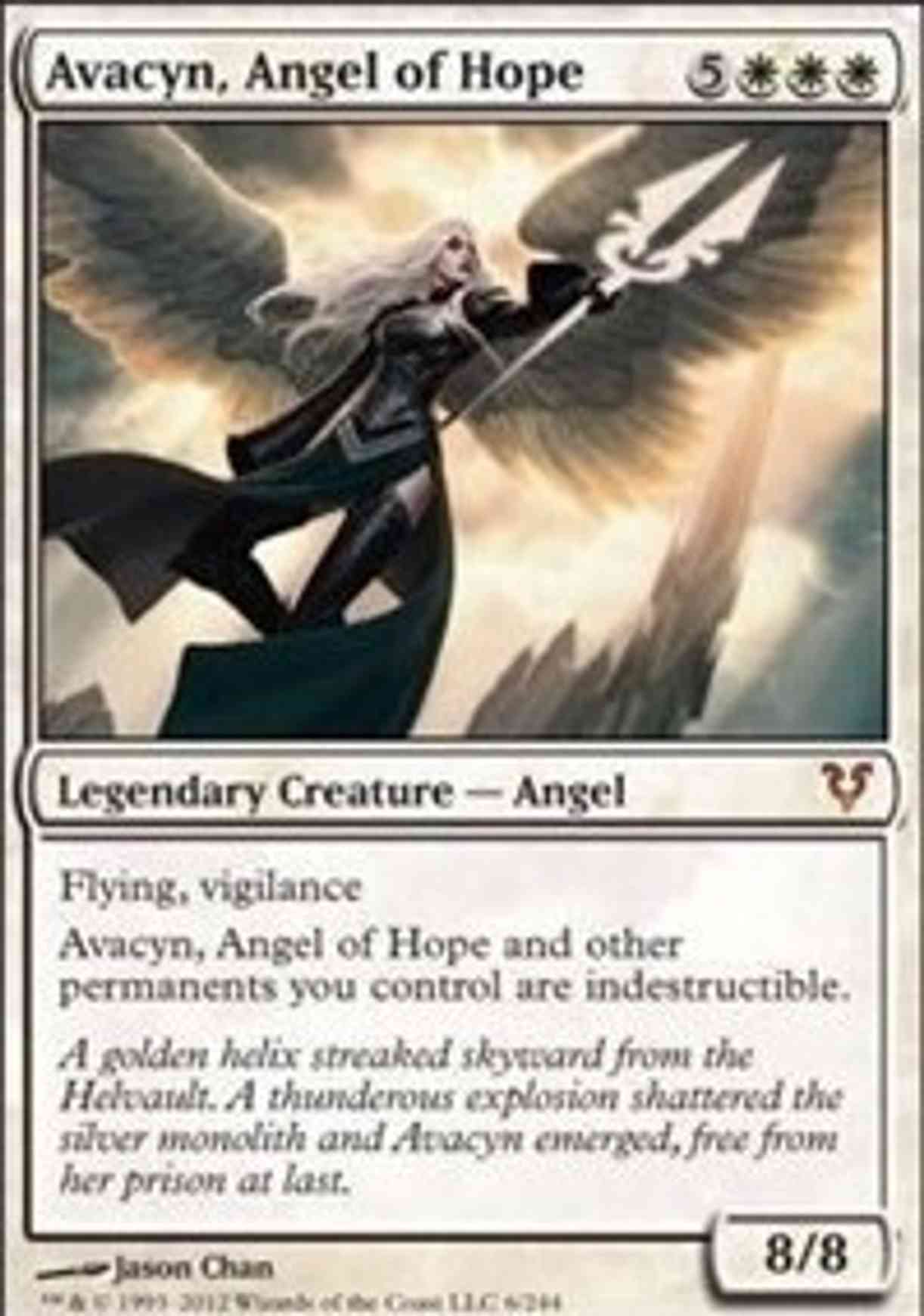 Avacyn, Angel of Hope (Oversized) Price from mtg Oversize Cards