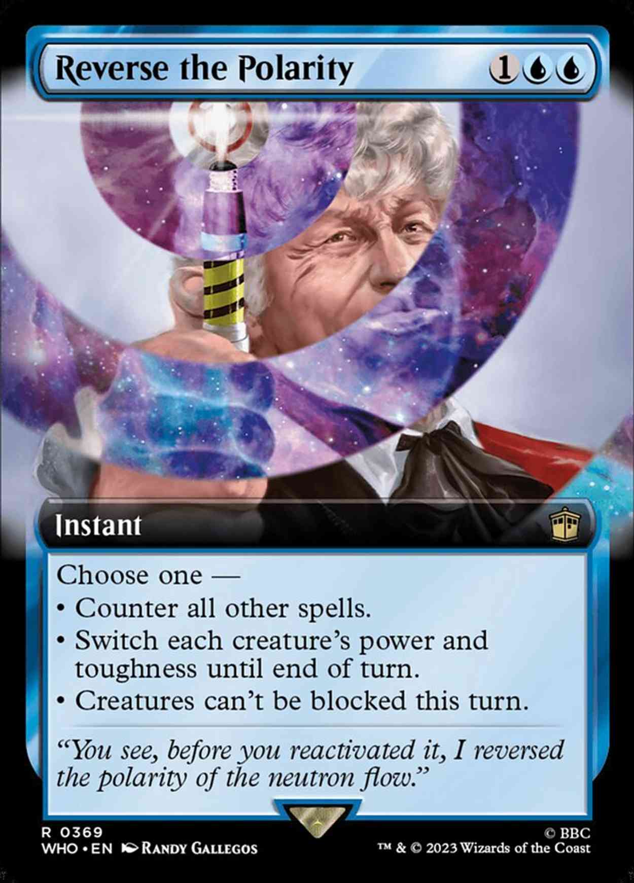 Reverse the Polarity (Extended Art) magic card front