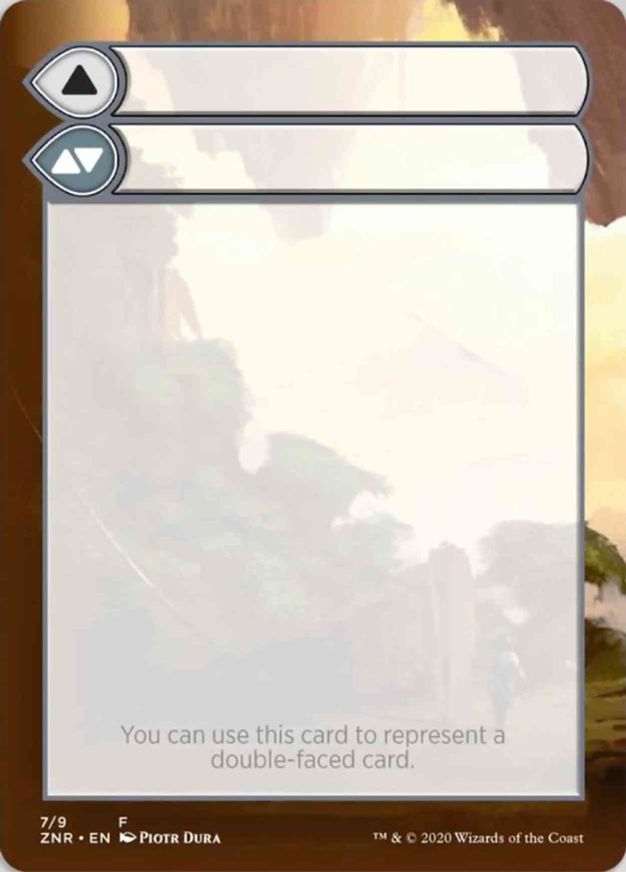 Helper Card - 7/9 magic card front