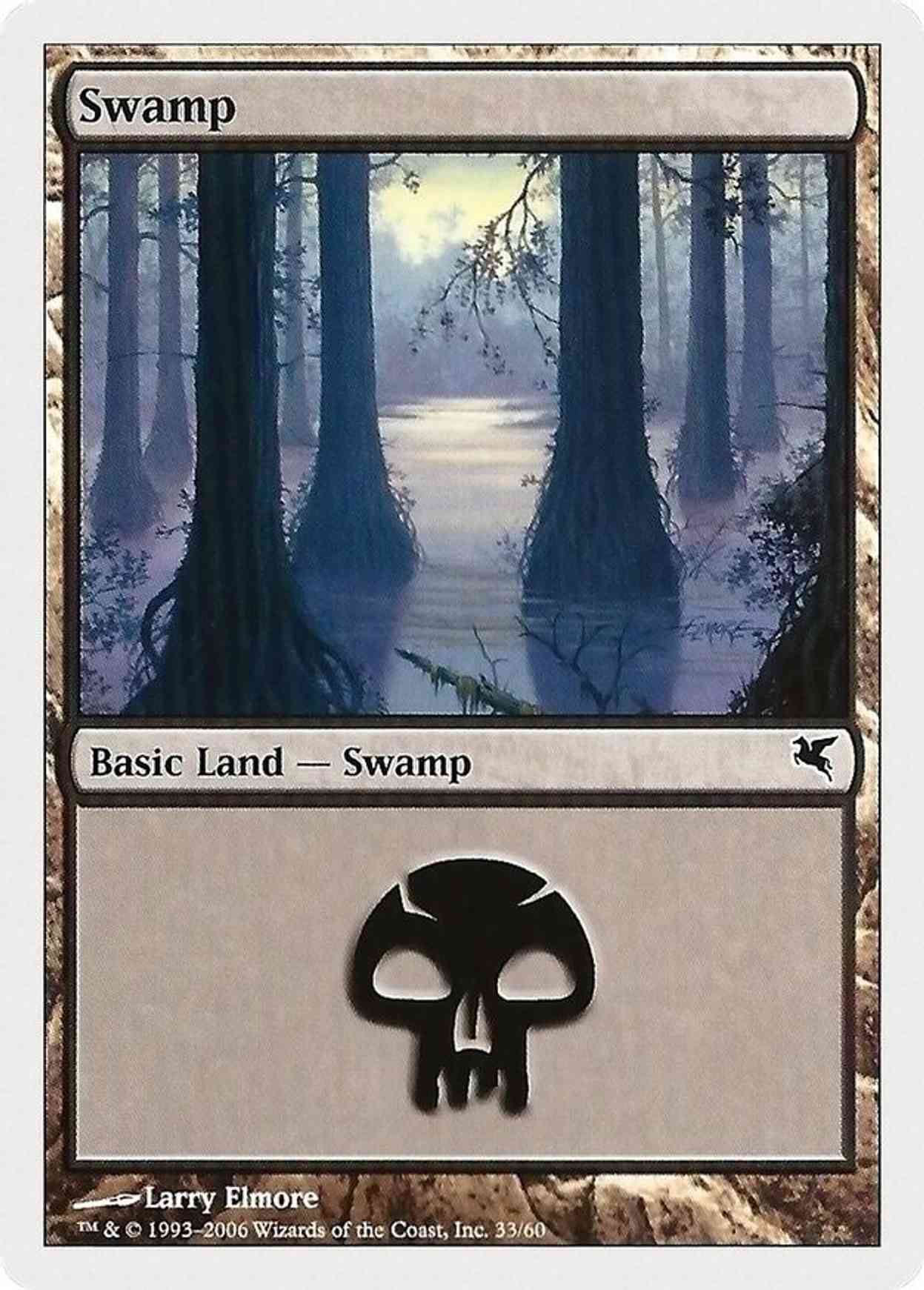 Swamp (33) magic card front