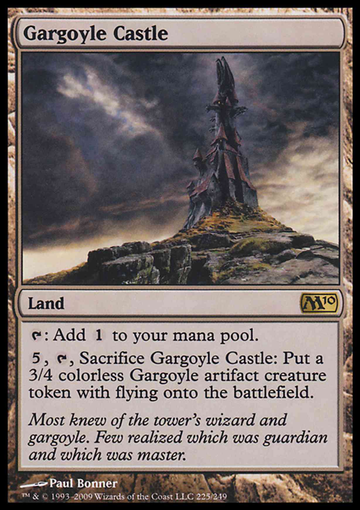Gargoyle Castle magic card front