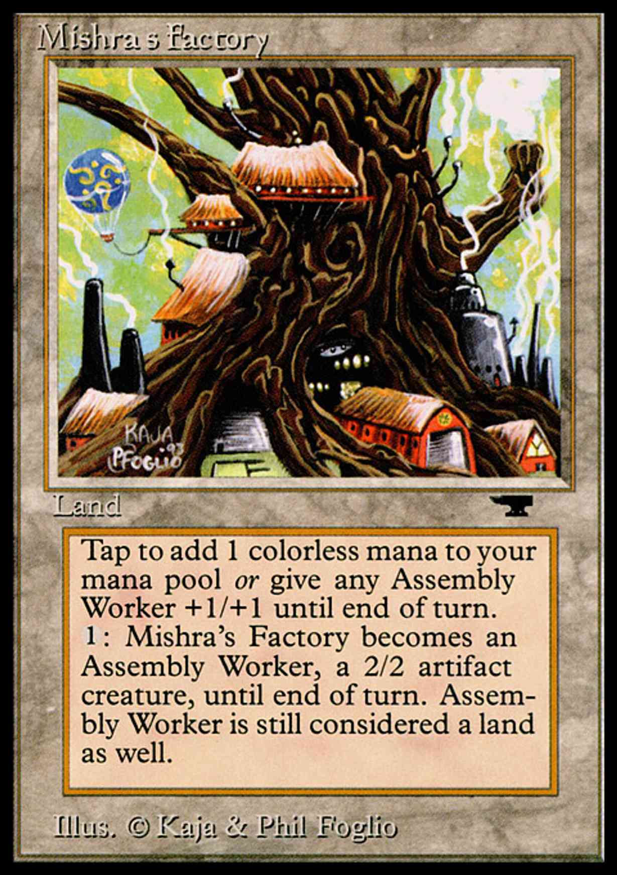 Mishra's Factory (Spring) magic card front