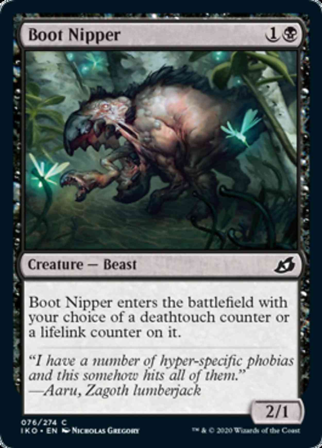 Boot Nipper magic card front