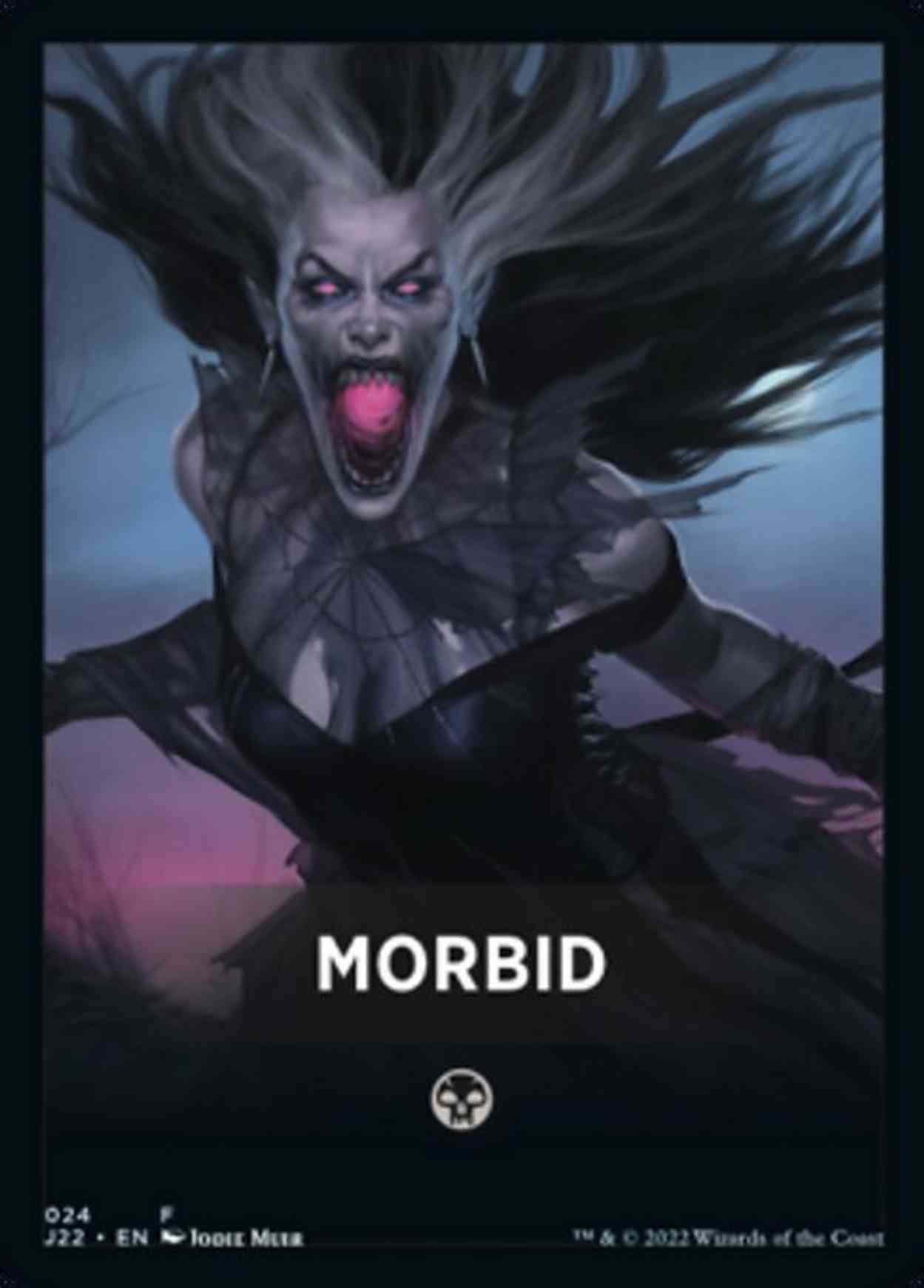 Morbid Theme Card magic card front