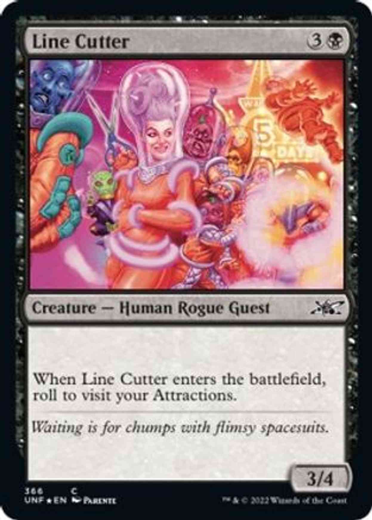 Line Cutter (Galaxy Foil) magic card front
