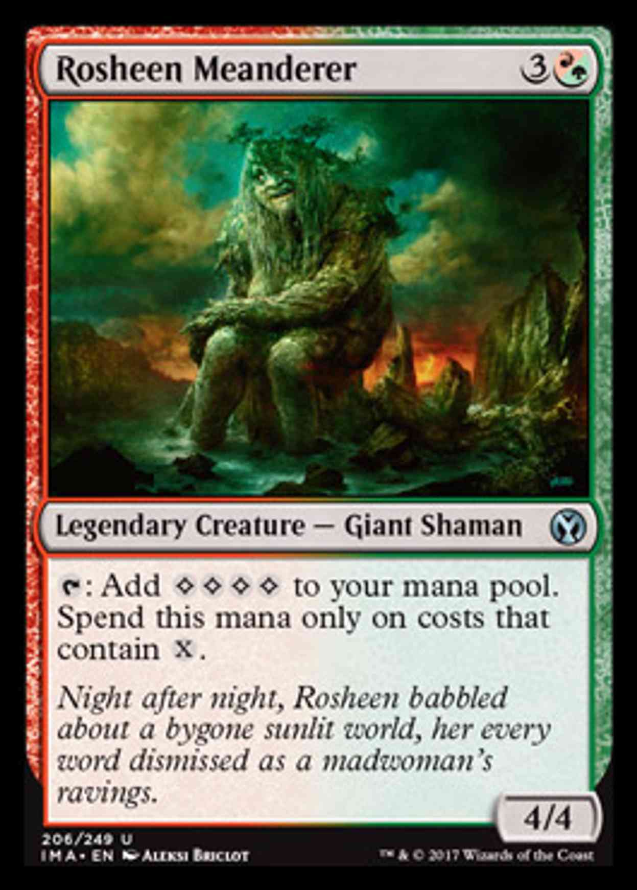 Rosheen Meanderer magic card front