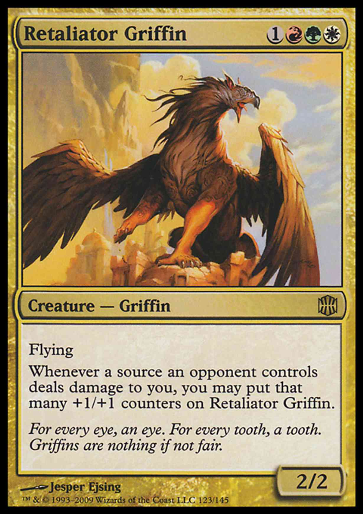 Retaliator Griffin magic card front