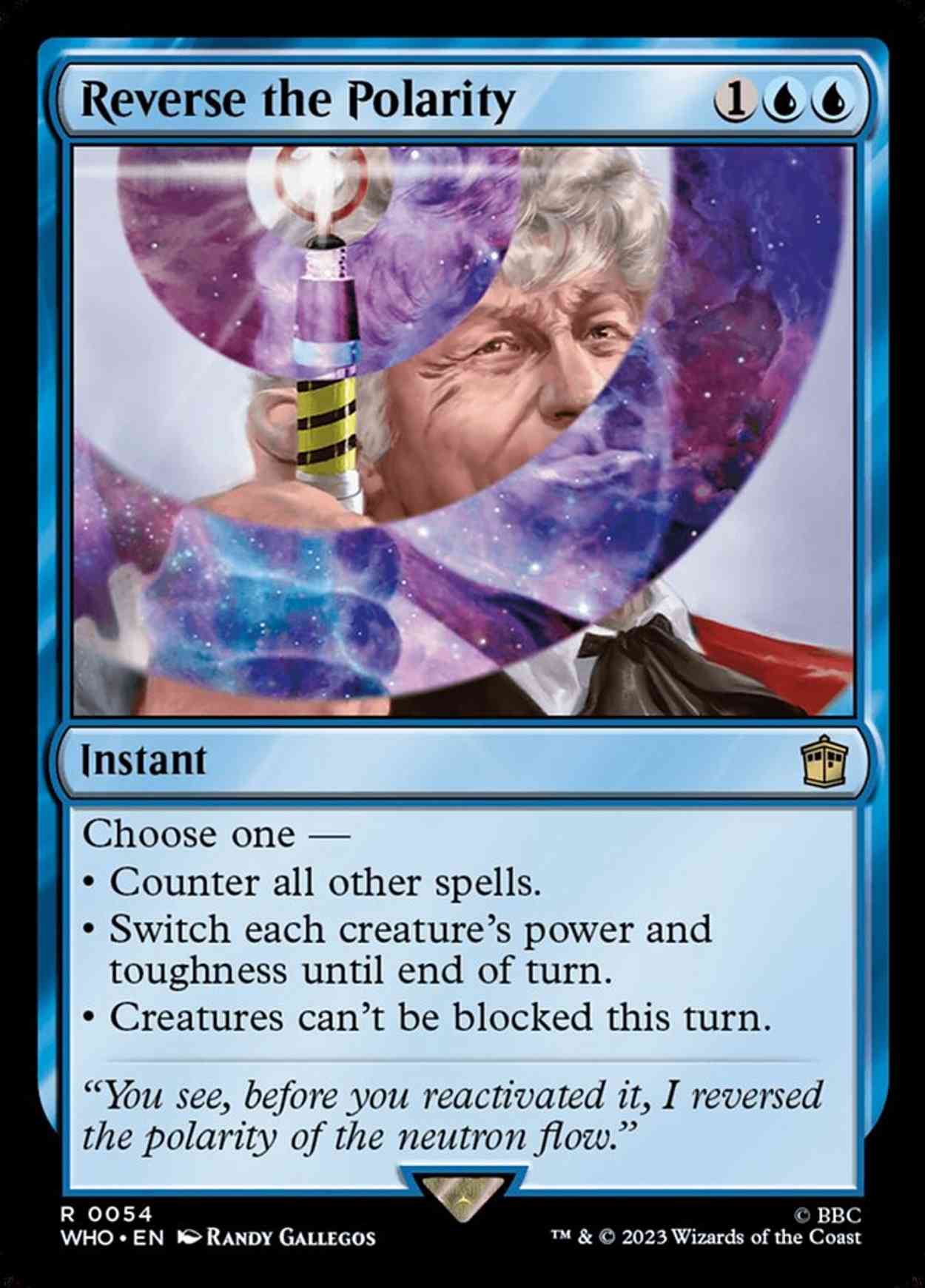 Reverse the Polarity magic card front