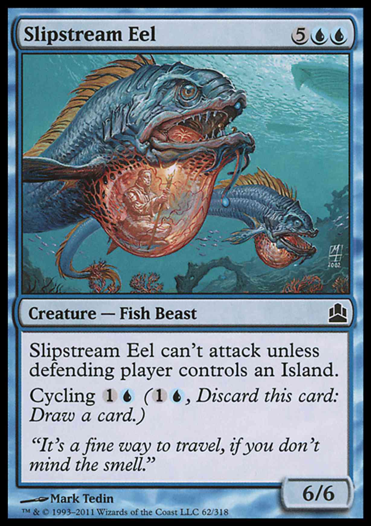 Slipstream Eel magic card front
