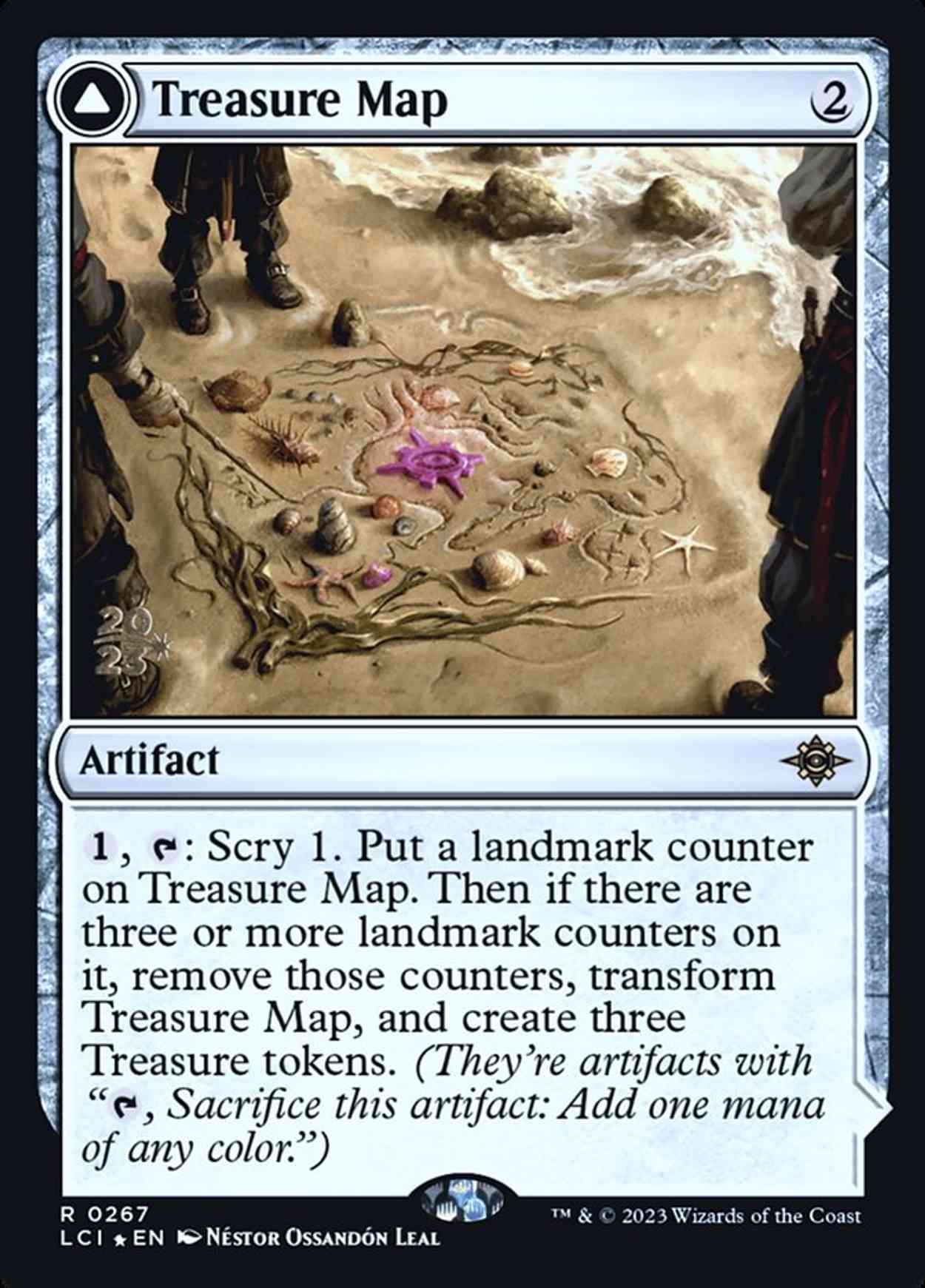 Treasure Map (LCI) magic card front