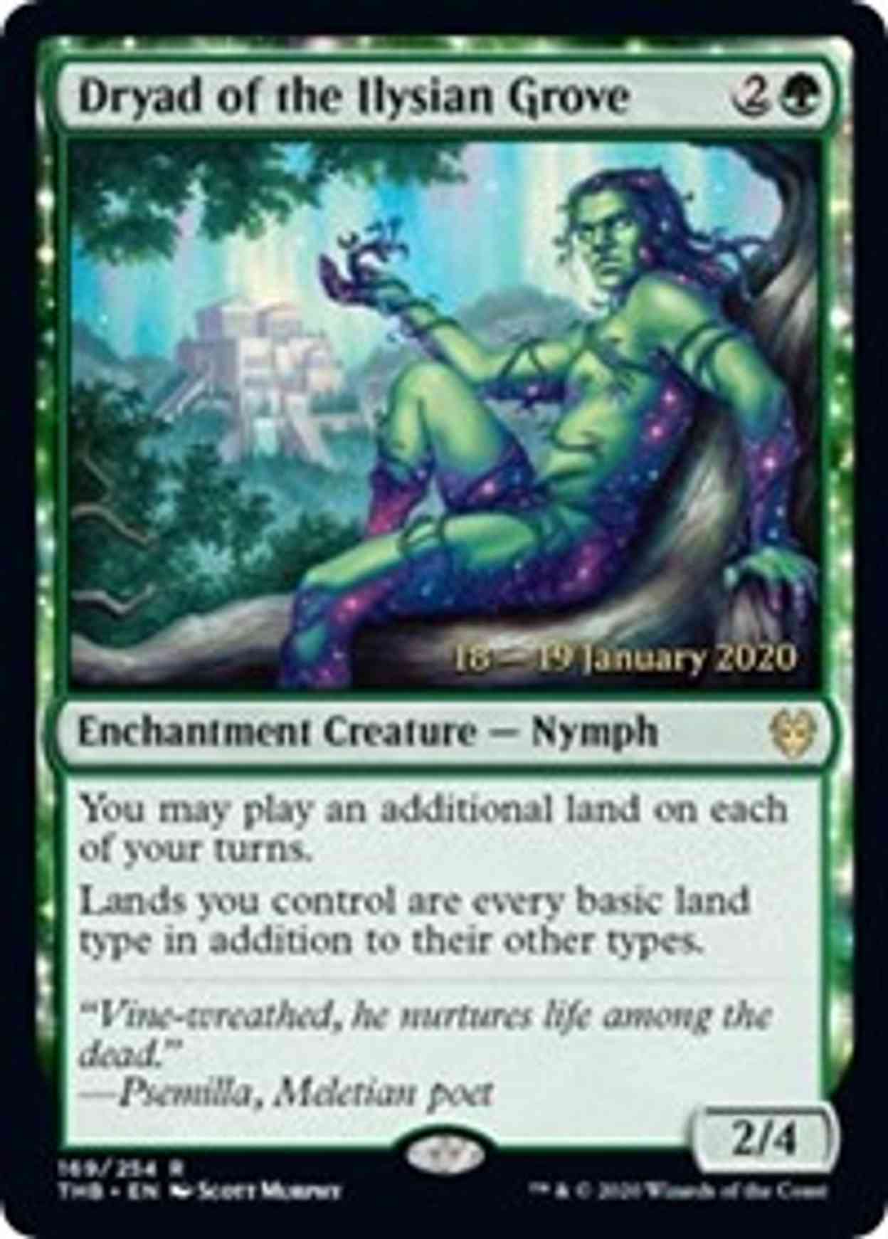 Dryad of the Ilysian Grove magic card front