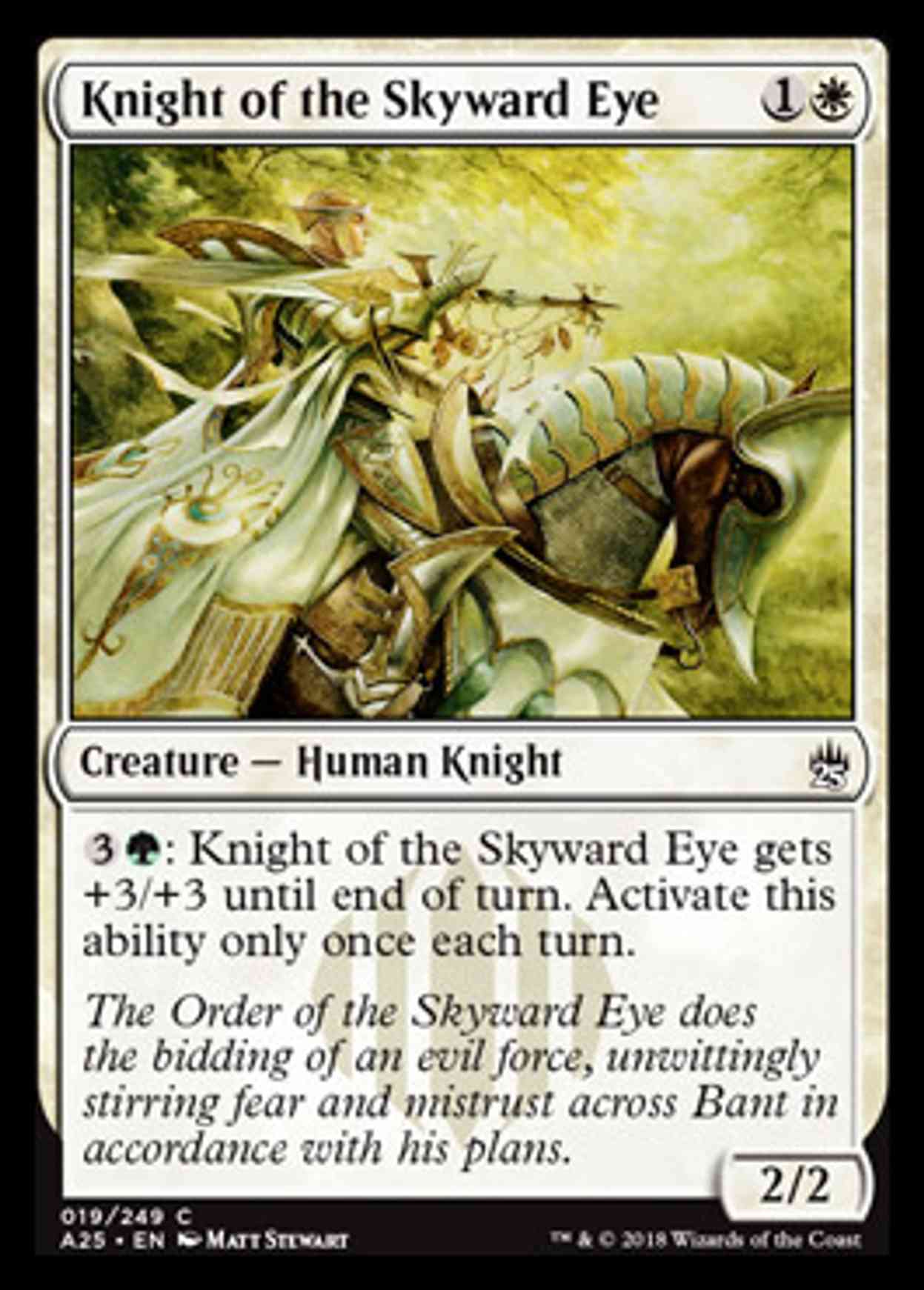 Knight of the Skyward Eye magic card front