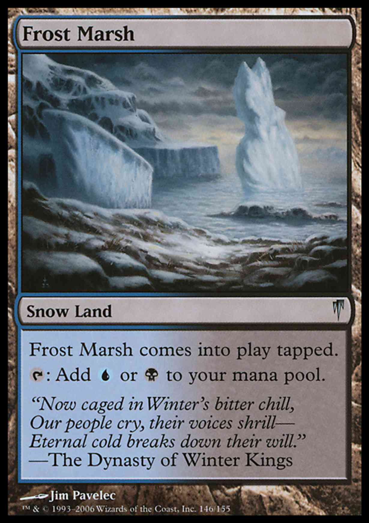 Frost Marsh magic card front