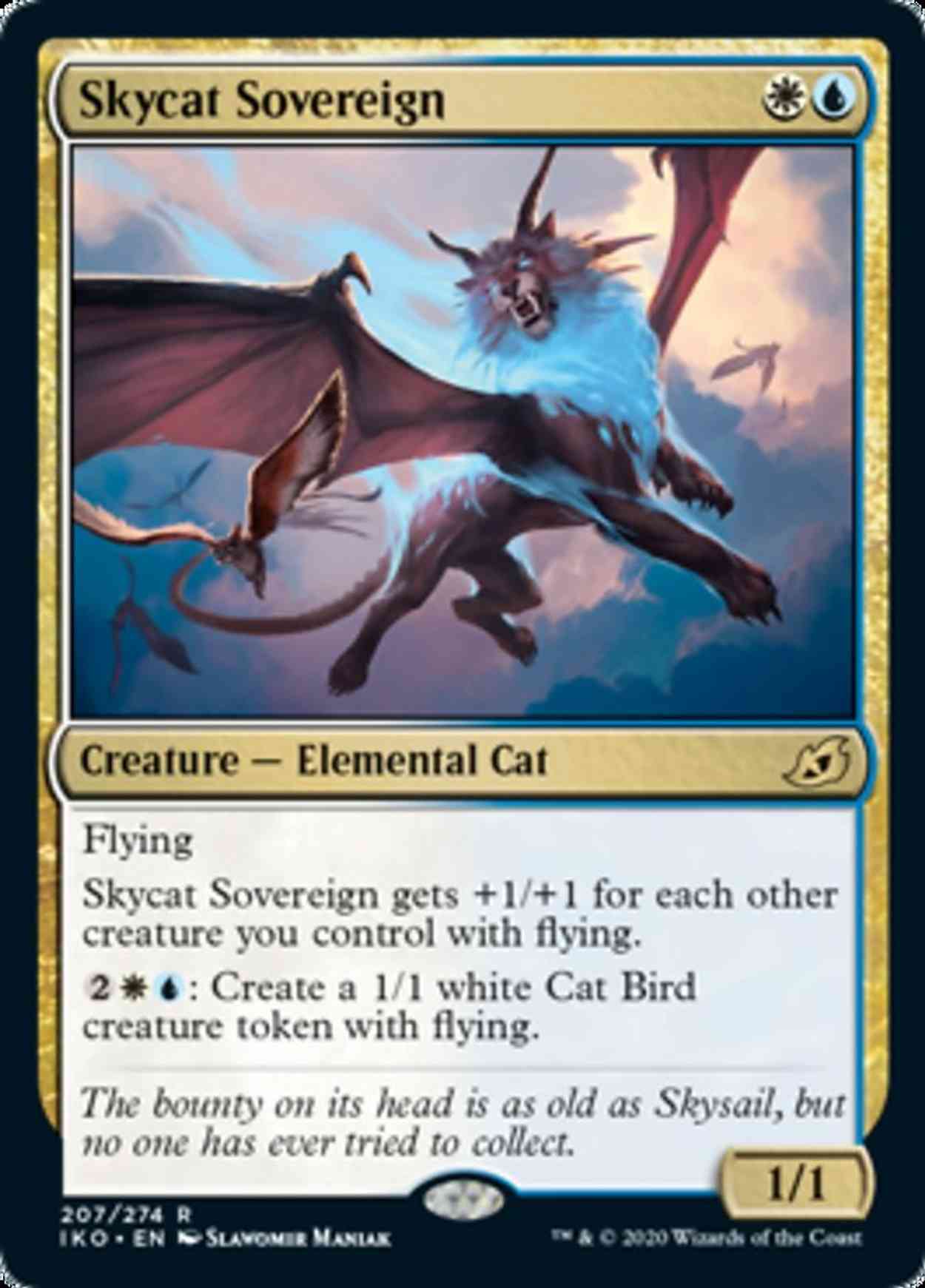 Skycat Sovereign magic card front