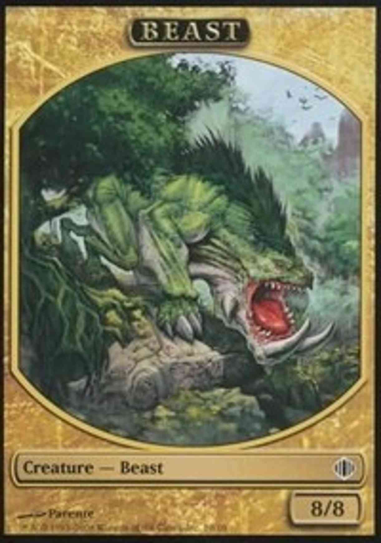 Beast Token (Multicolor) magic card front
