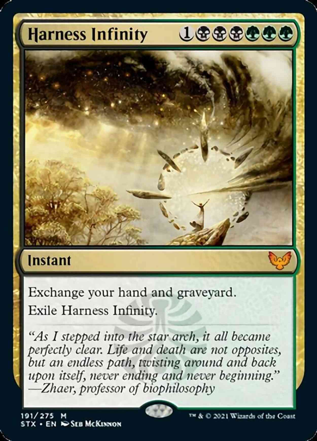 Harness Infinity magic card front