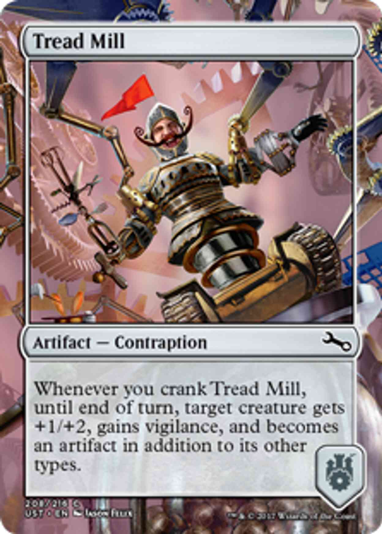 Tread Mill magic card front