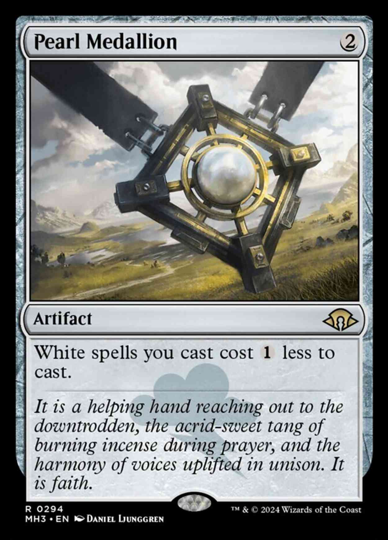 Pearl Medallion magic card front