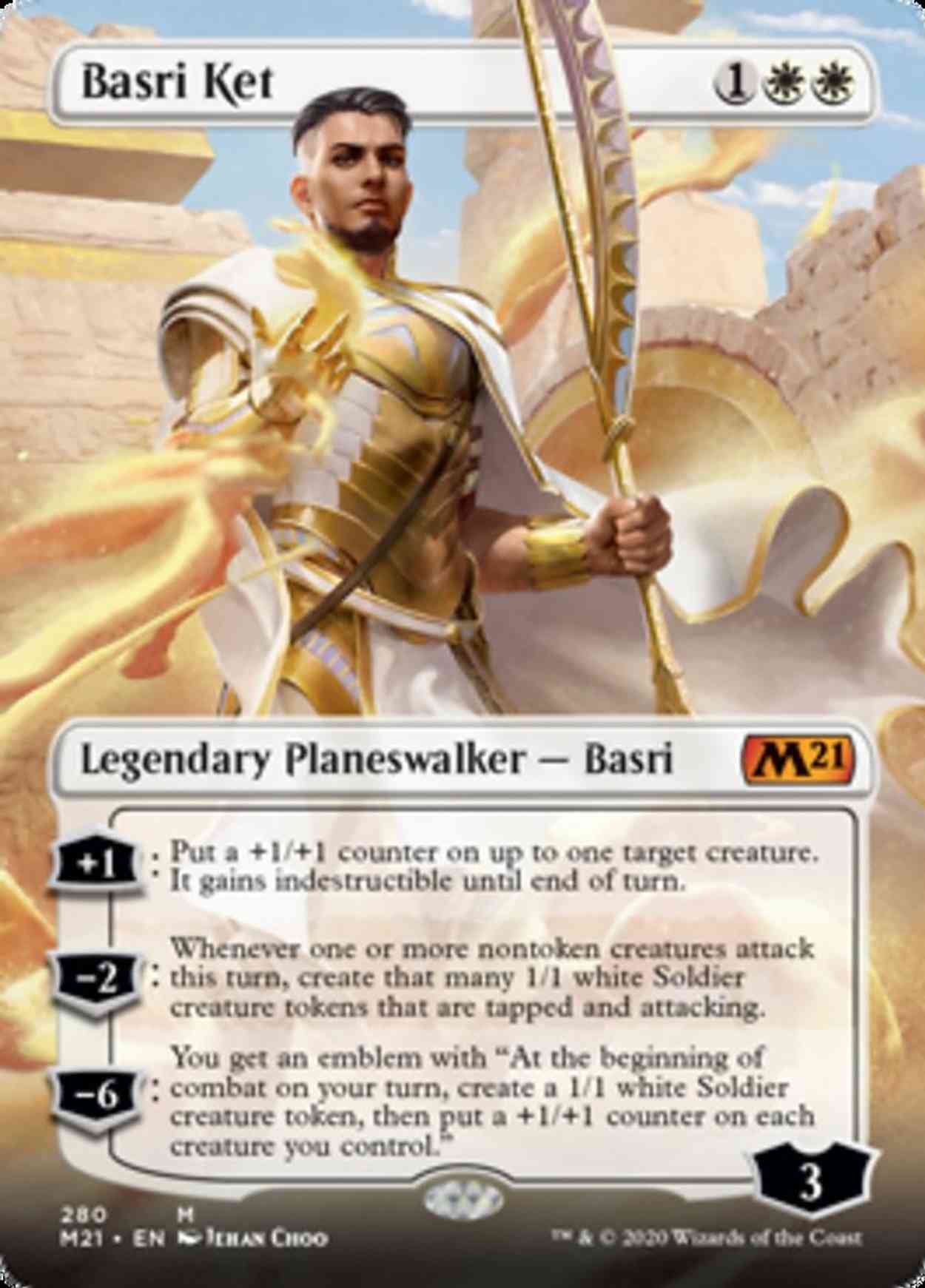 Basri Ket (Borderless) magic card front