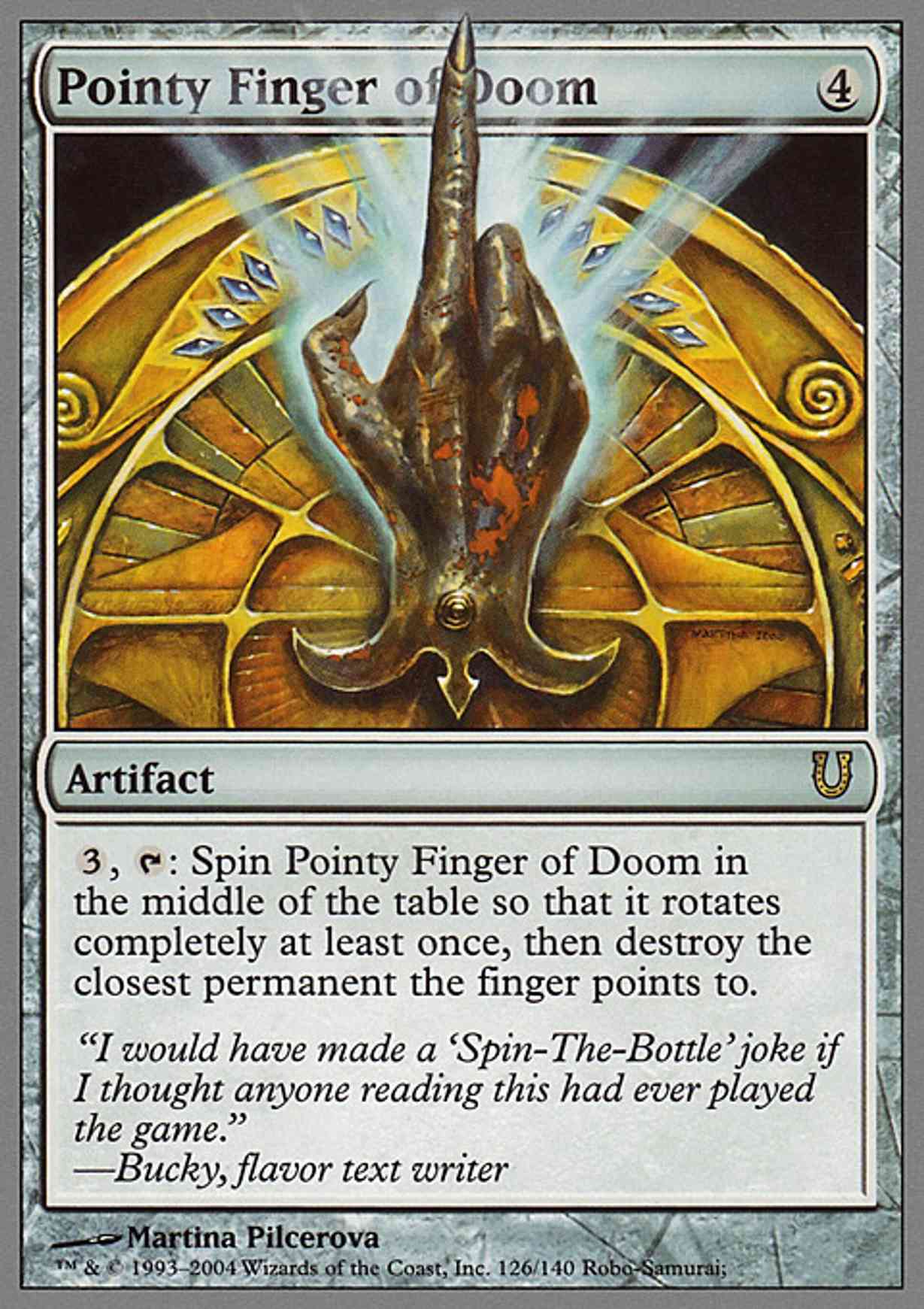 Pointy Finger of Doom magic card front