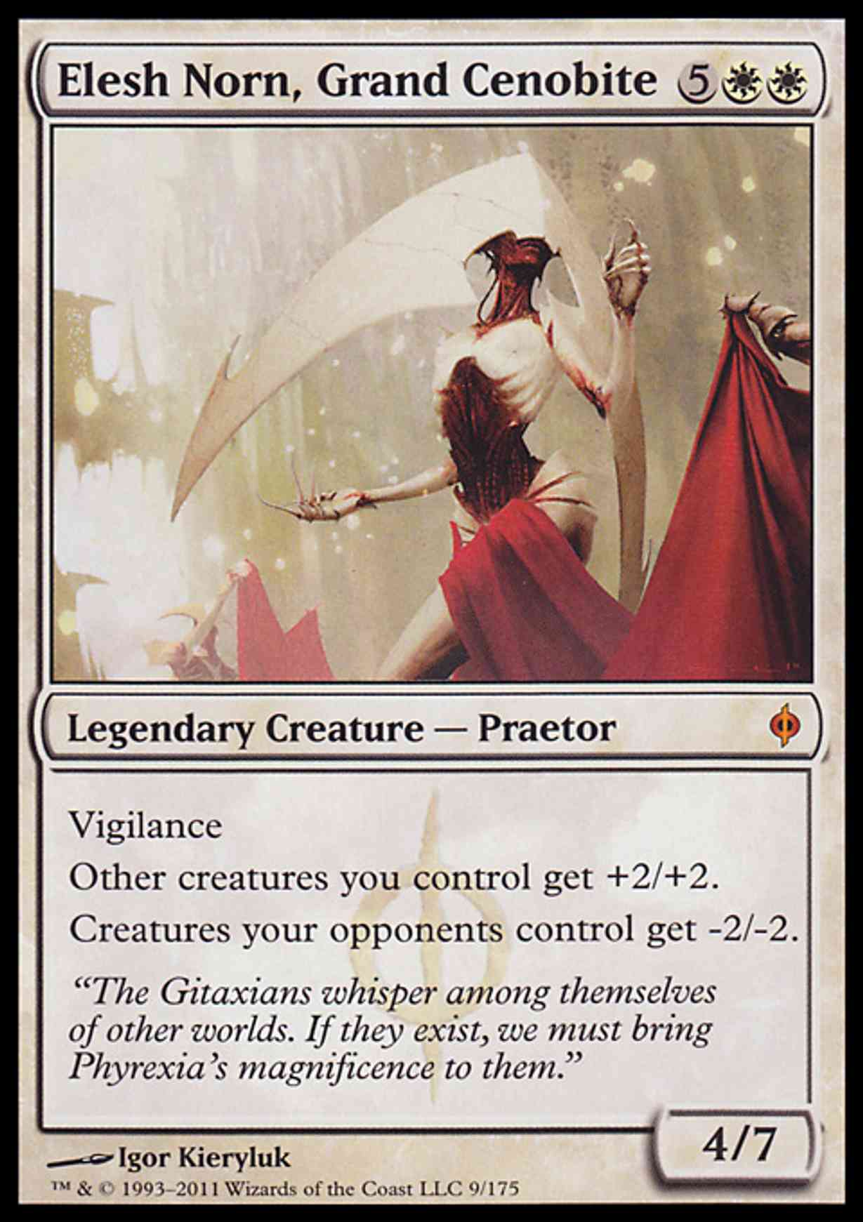 Elesh Norn, Grand Cenobite magic card front