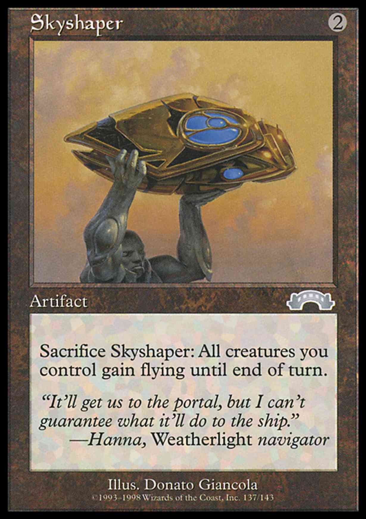 Skyshaper magic card front