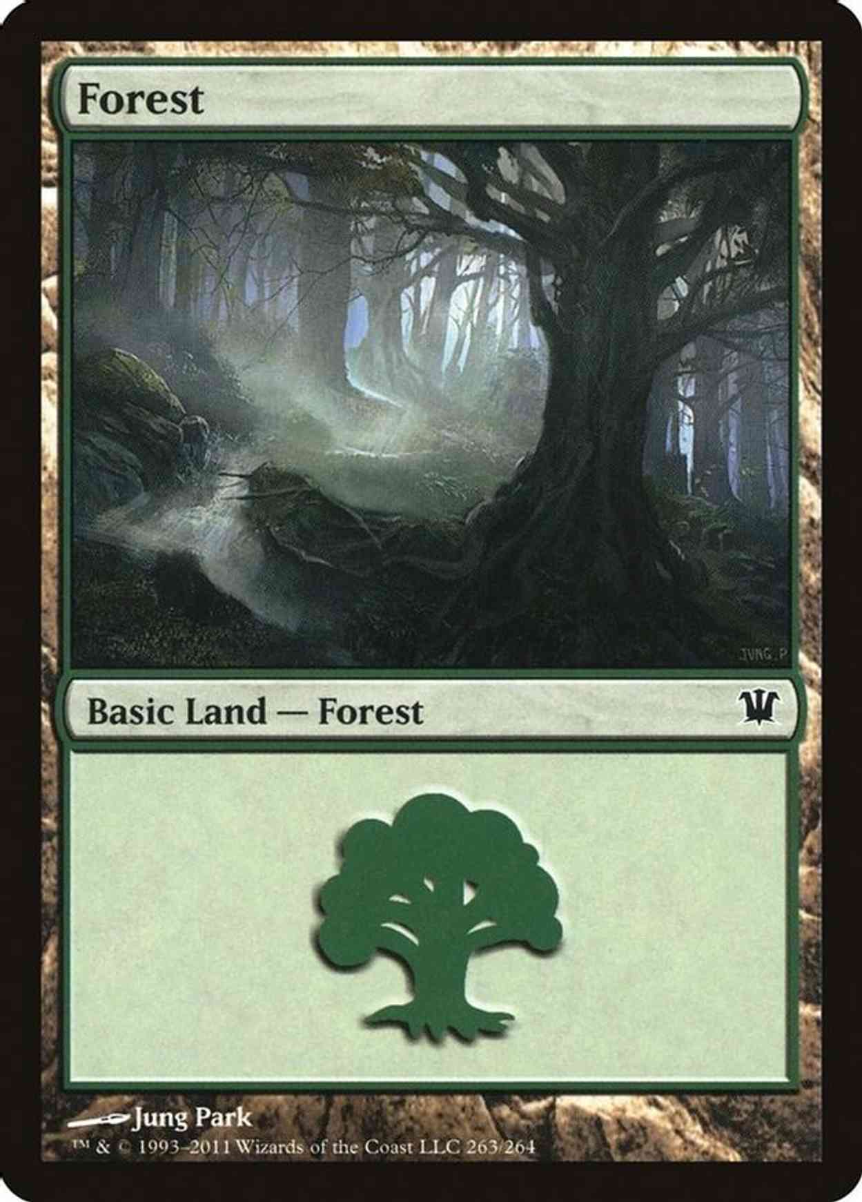 Forest (263) magic card front