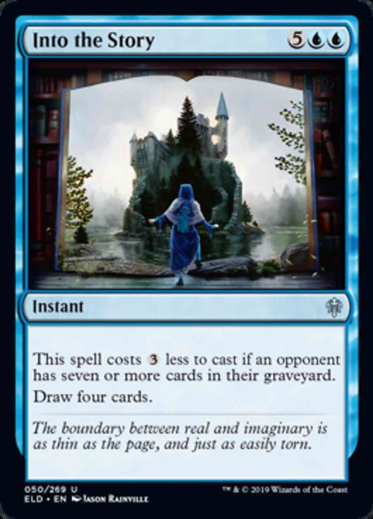Into the Story magic card front