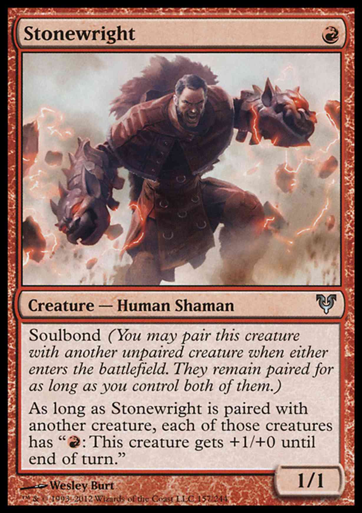 Stonewright magic card front