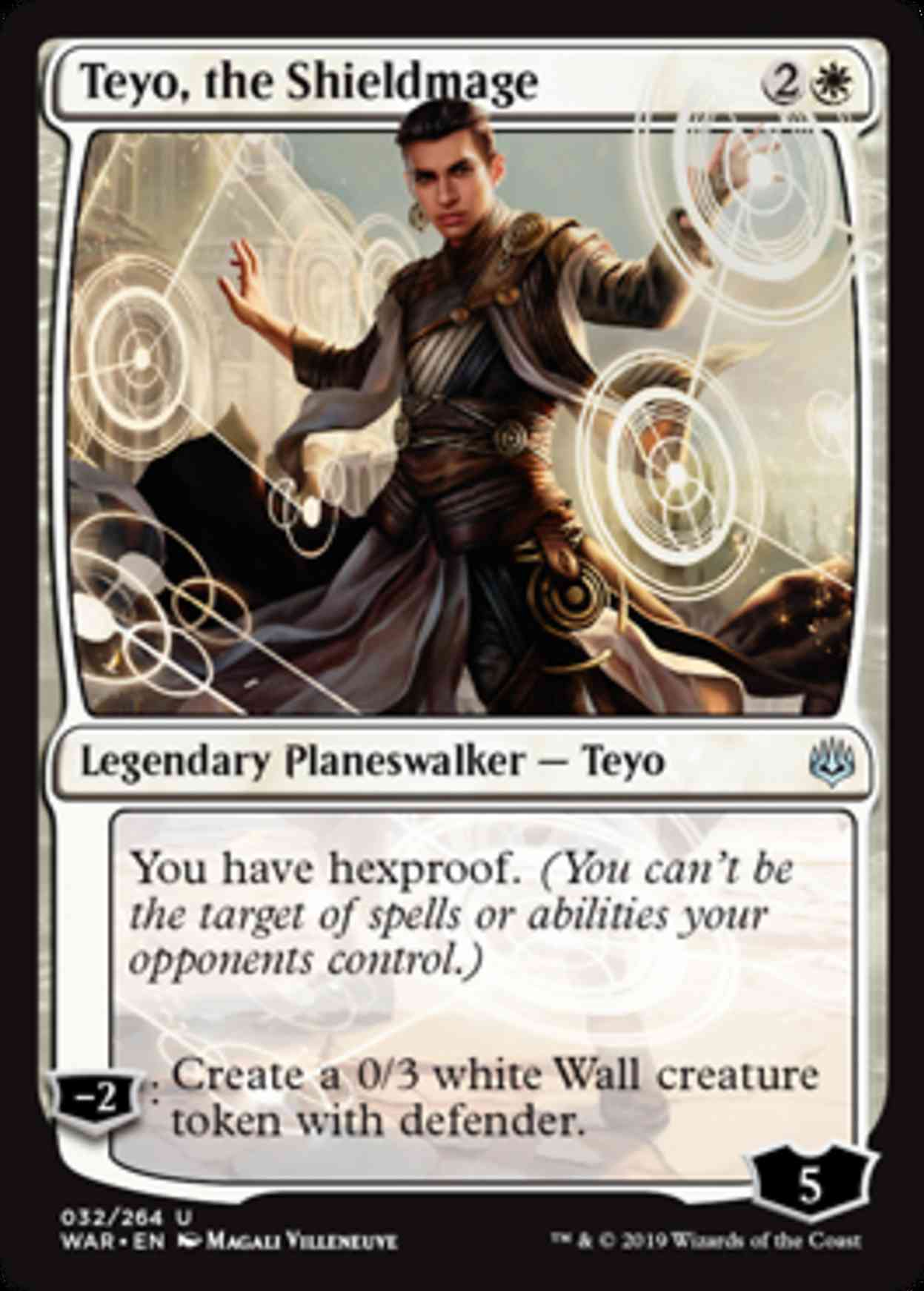 Teyo, the Shieldmage magic card front