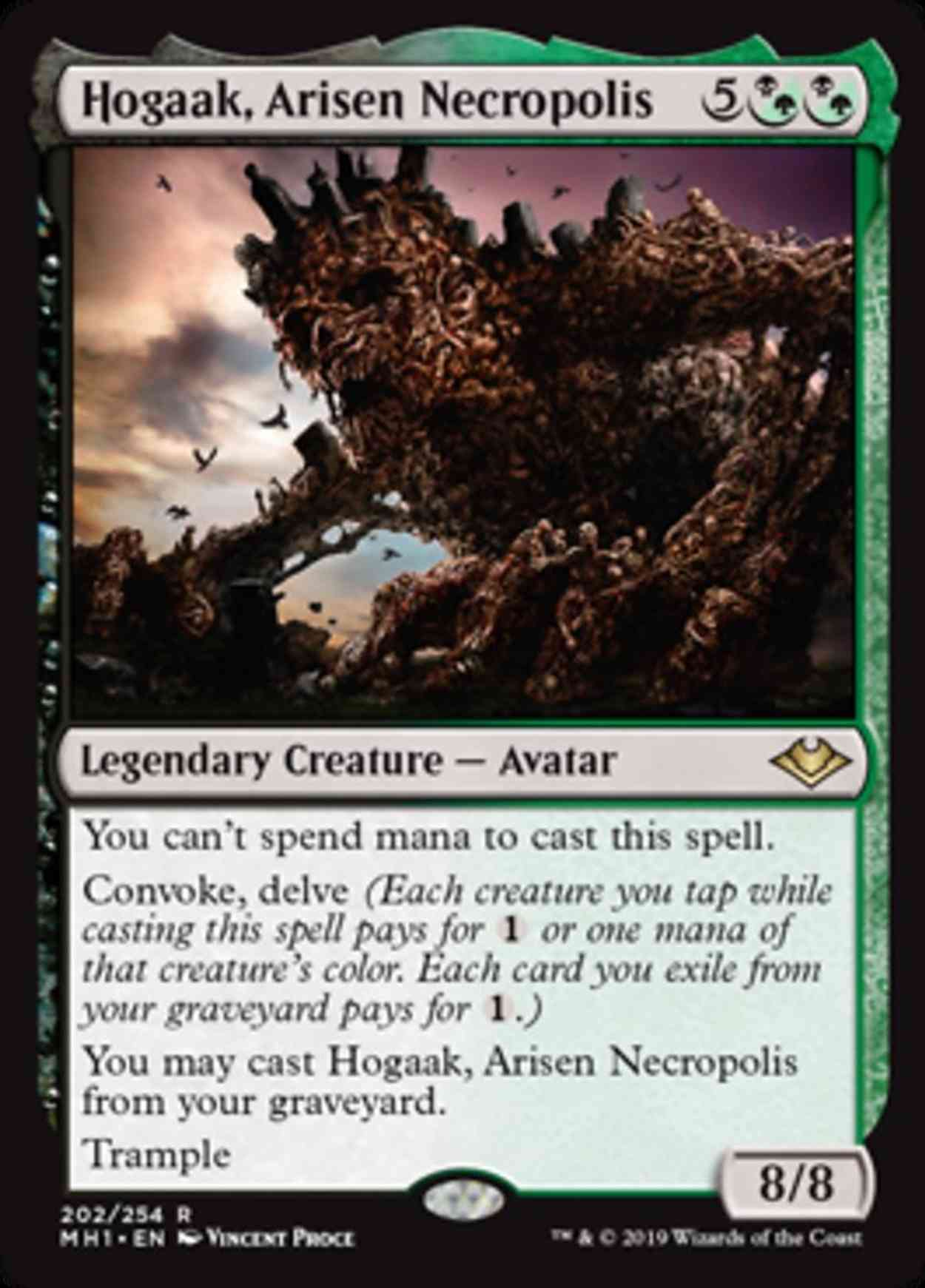 Hogaak, Arisen Necropolis magic card front
