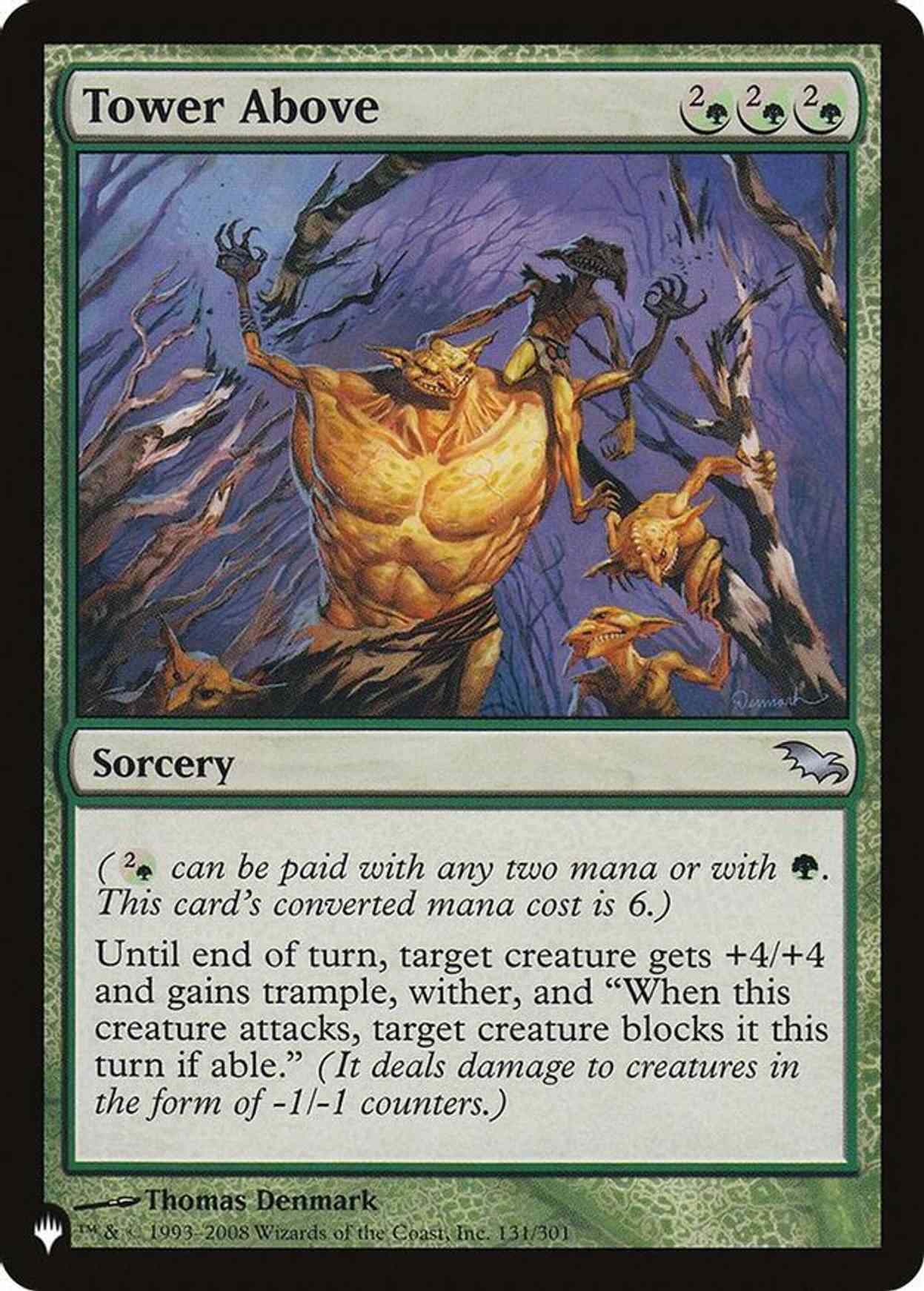 Tower Above magic card front