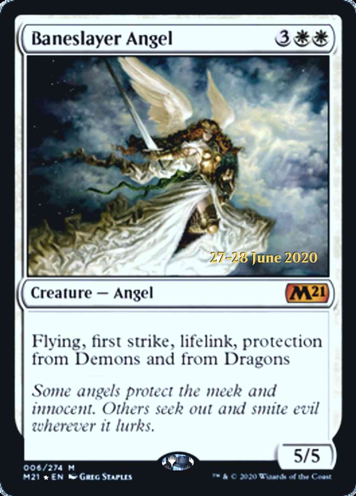 Baneslayer Angel magic card front