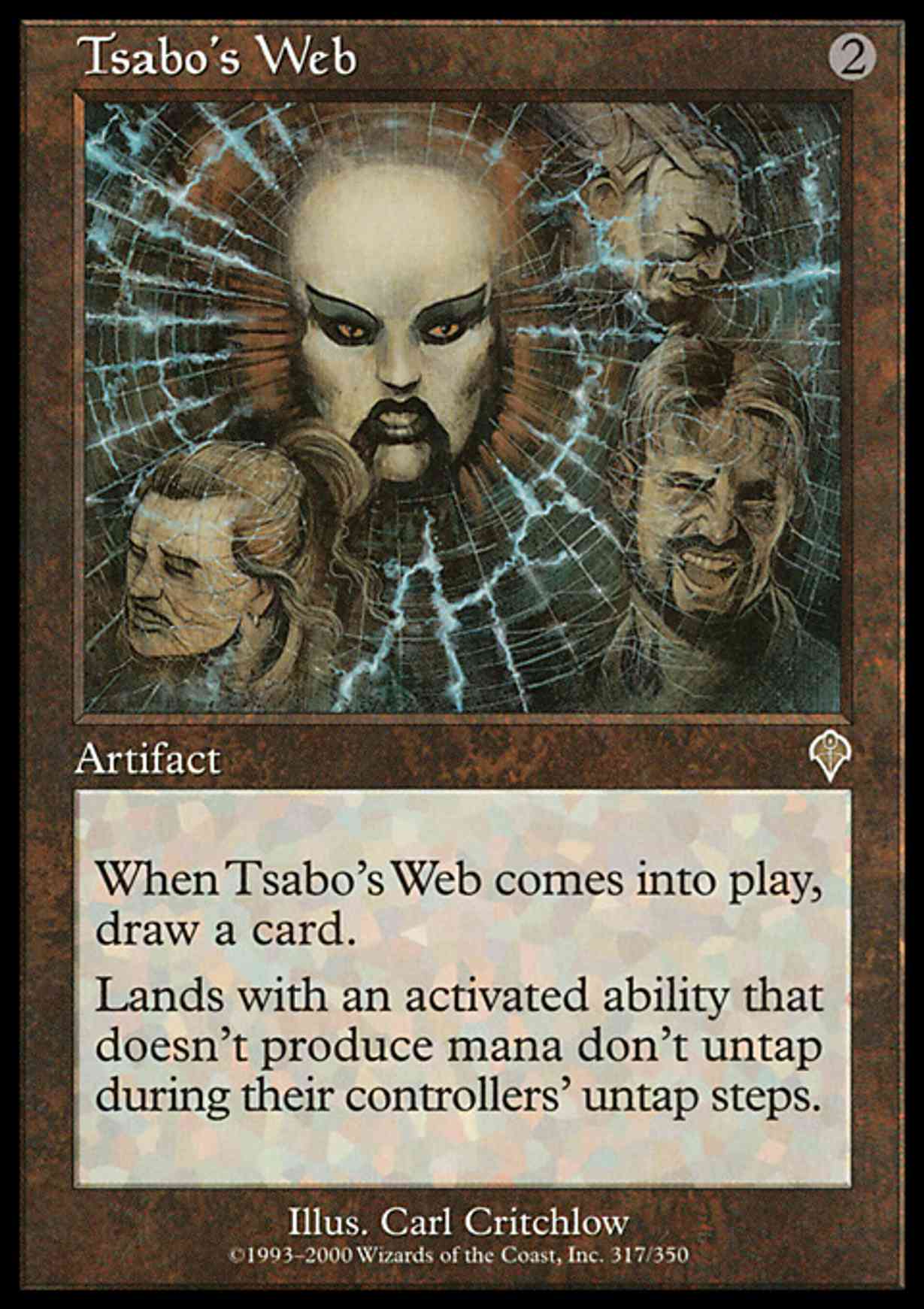 Tsabo's Web magic card front