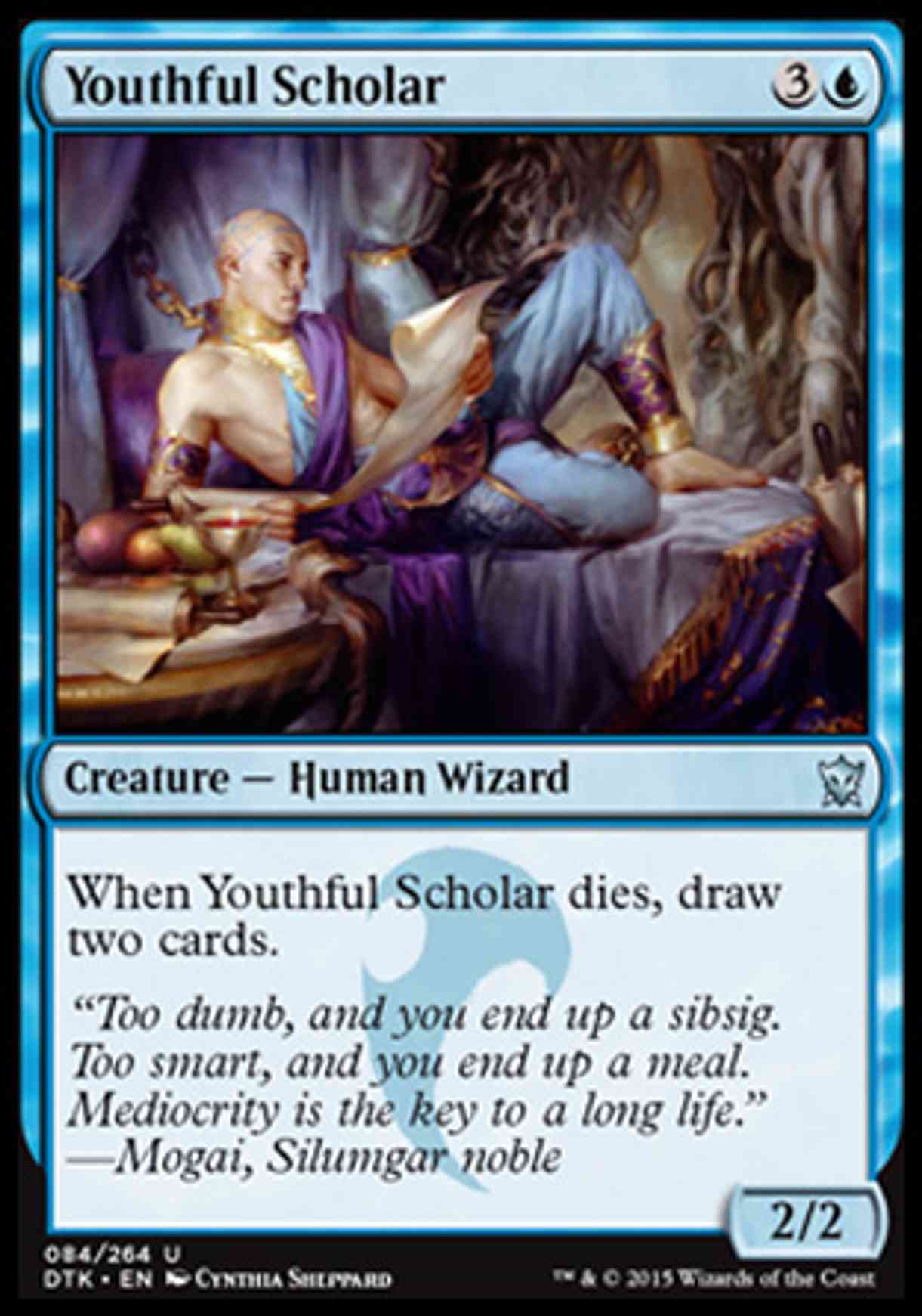 Youthful Scholar magic card front