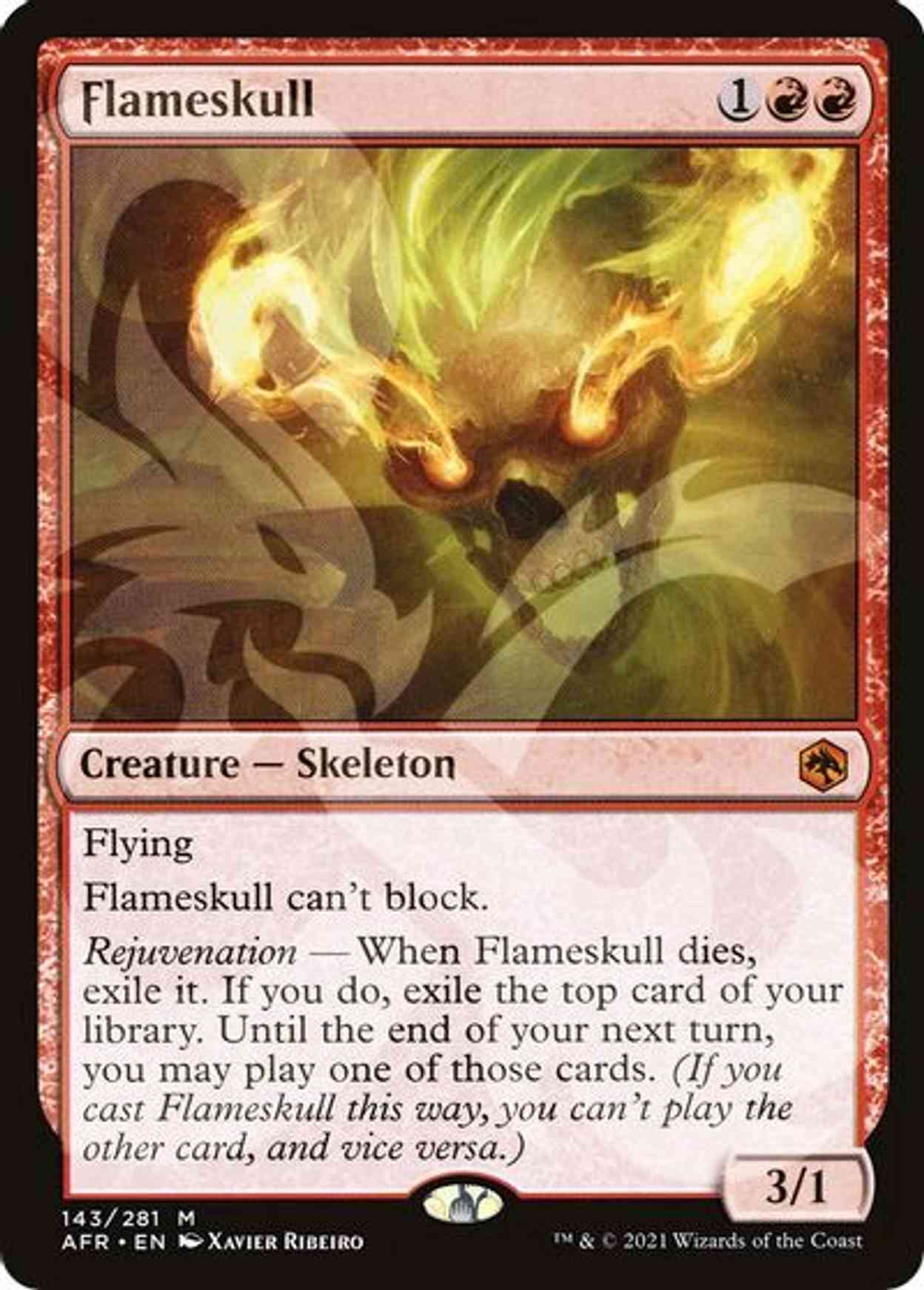 Flameskull magic card front