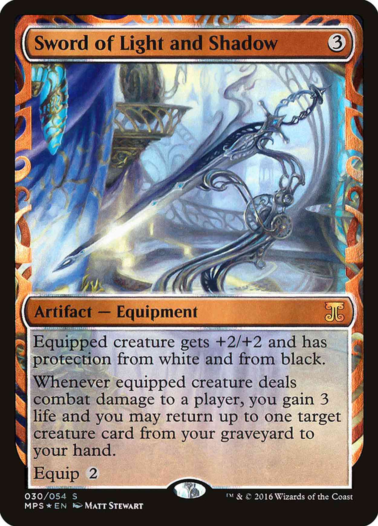 Sword of Light and Shadow magic card front