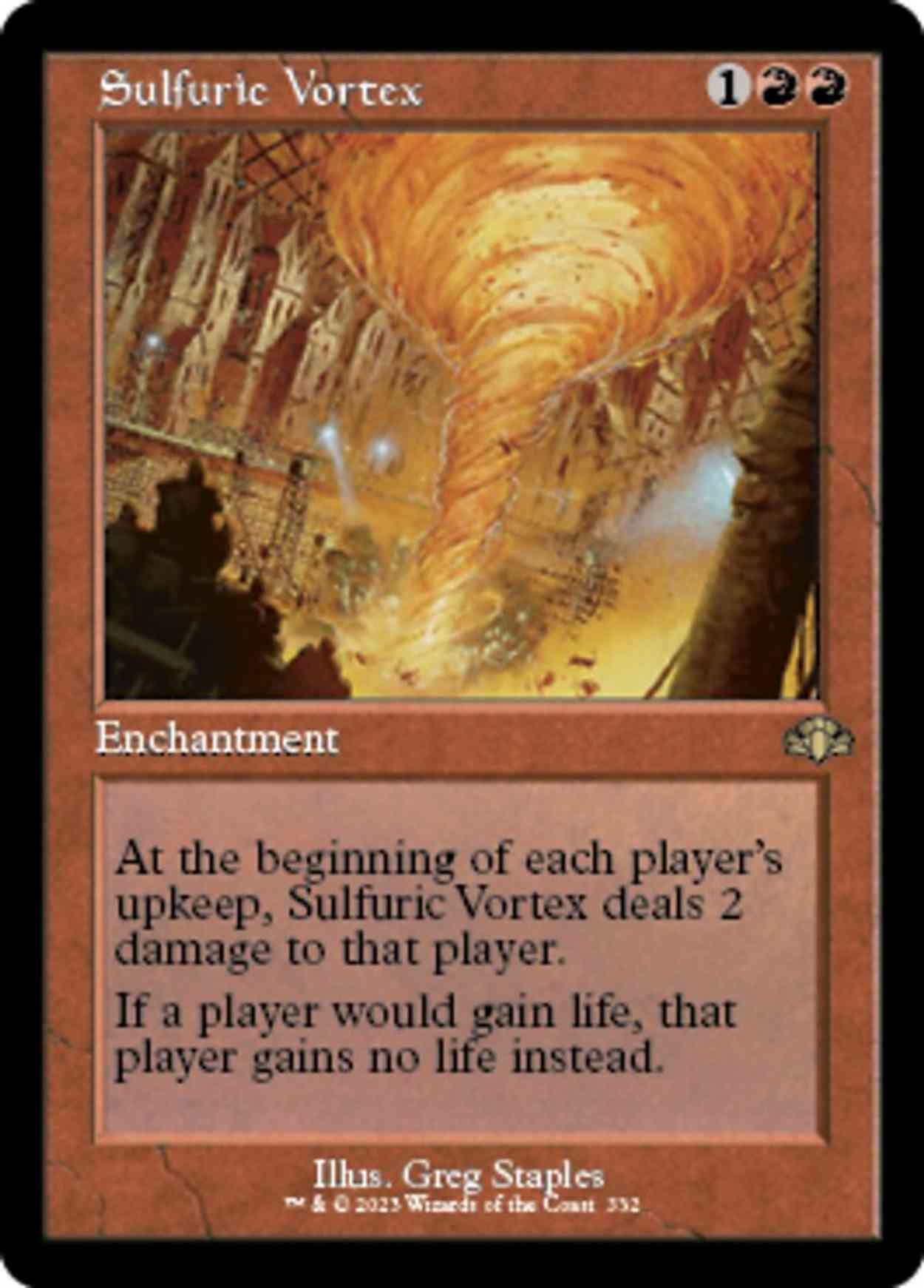 Sulfuric Vortex (Retro Frame) magic card front