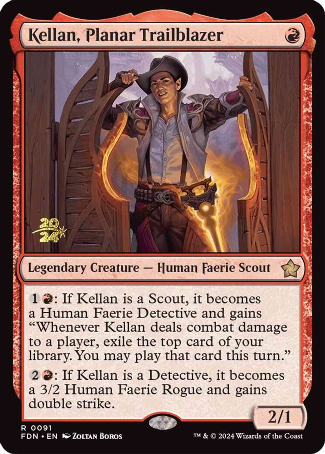 Kellan, Planar Trailblazer magic card front