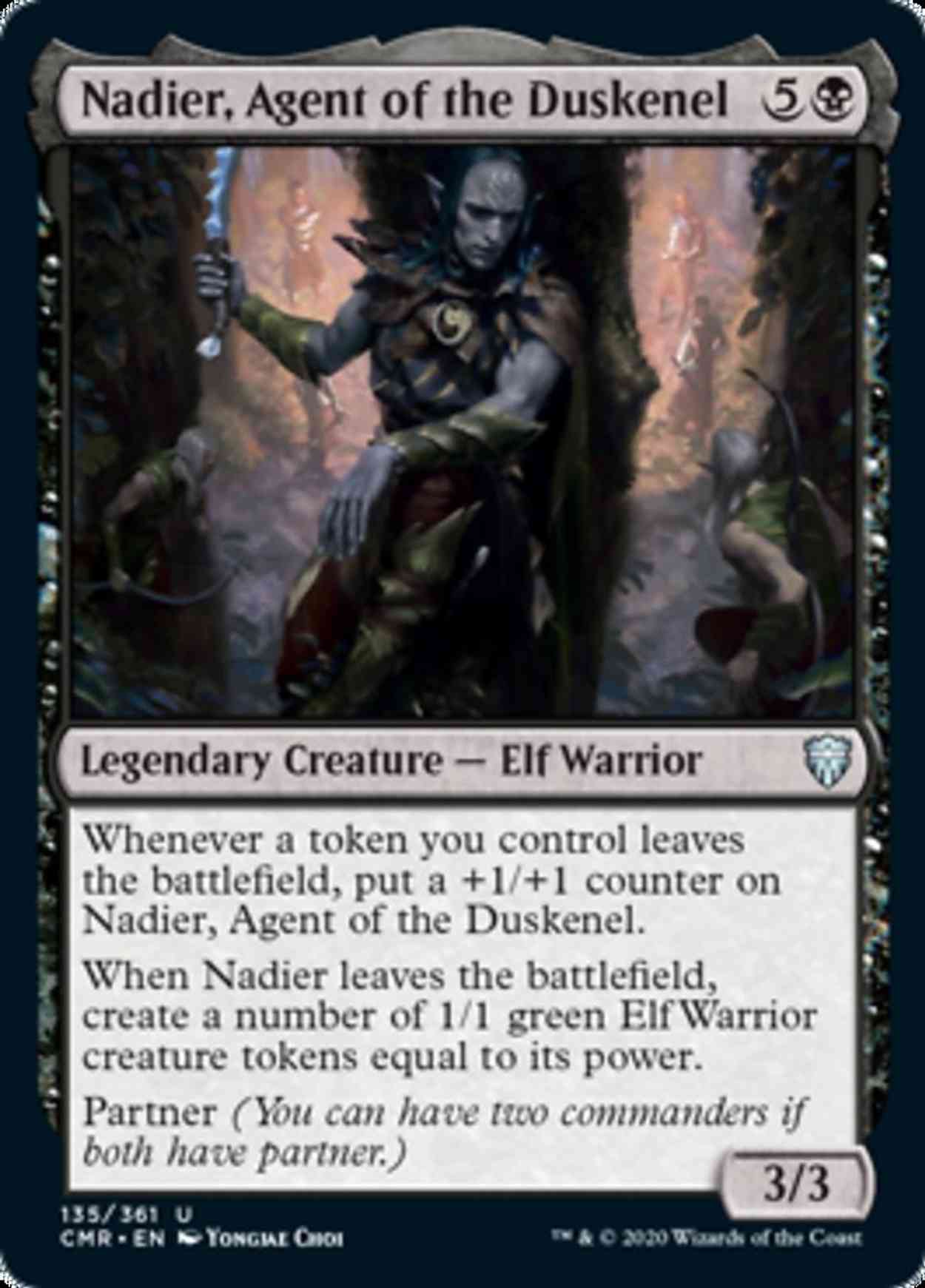 Nadier, Agent of the Duskenel magic card front