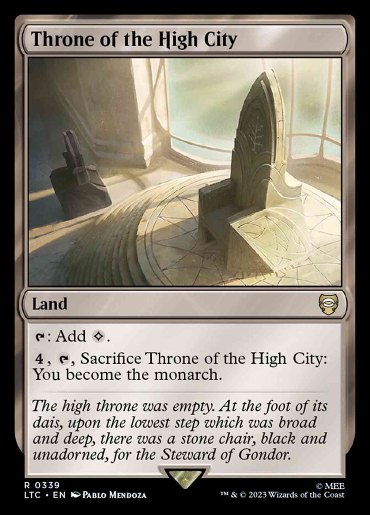 Throne of the High City magic card front