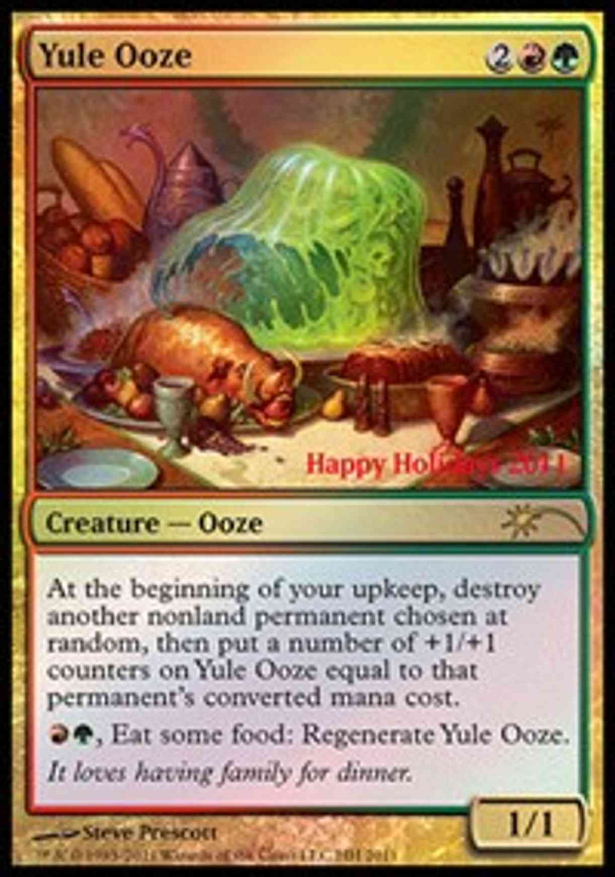 Yule Ooze magic card front