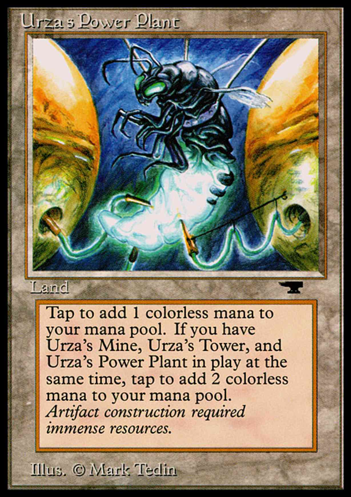 Urza's Power Plant (Bug) magic card front