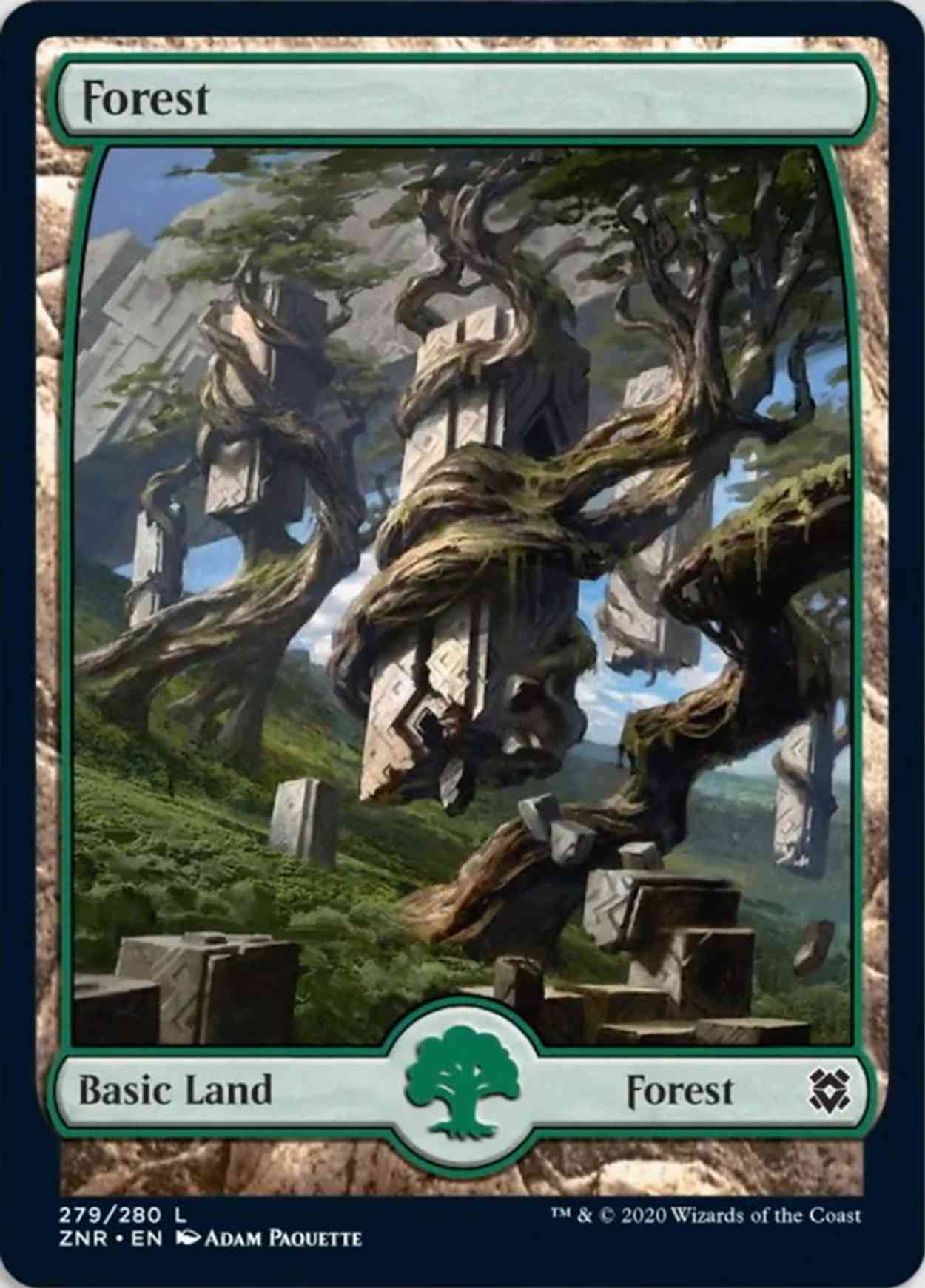 Forest (279) - Full Art magic card front