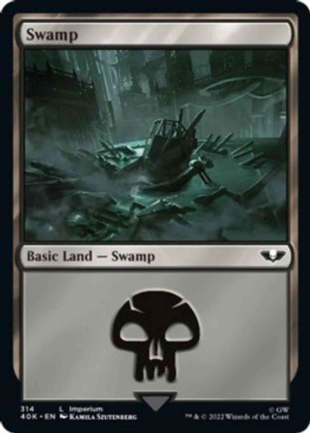 Swamp (314) (Surge Foil) magic card front